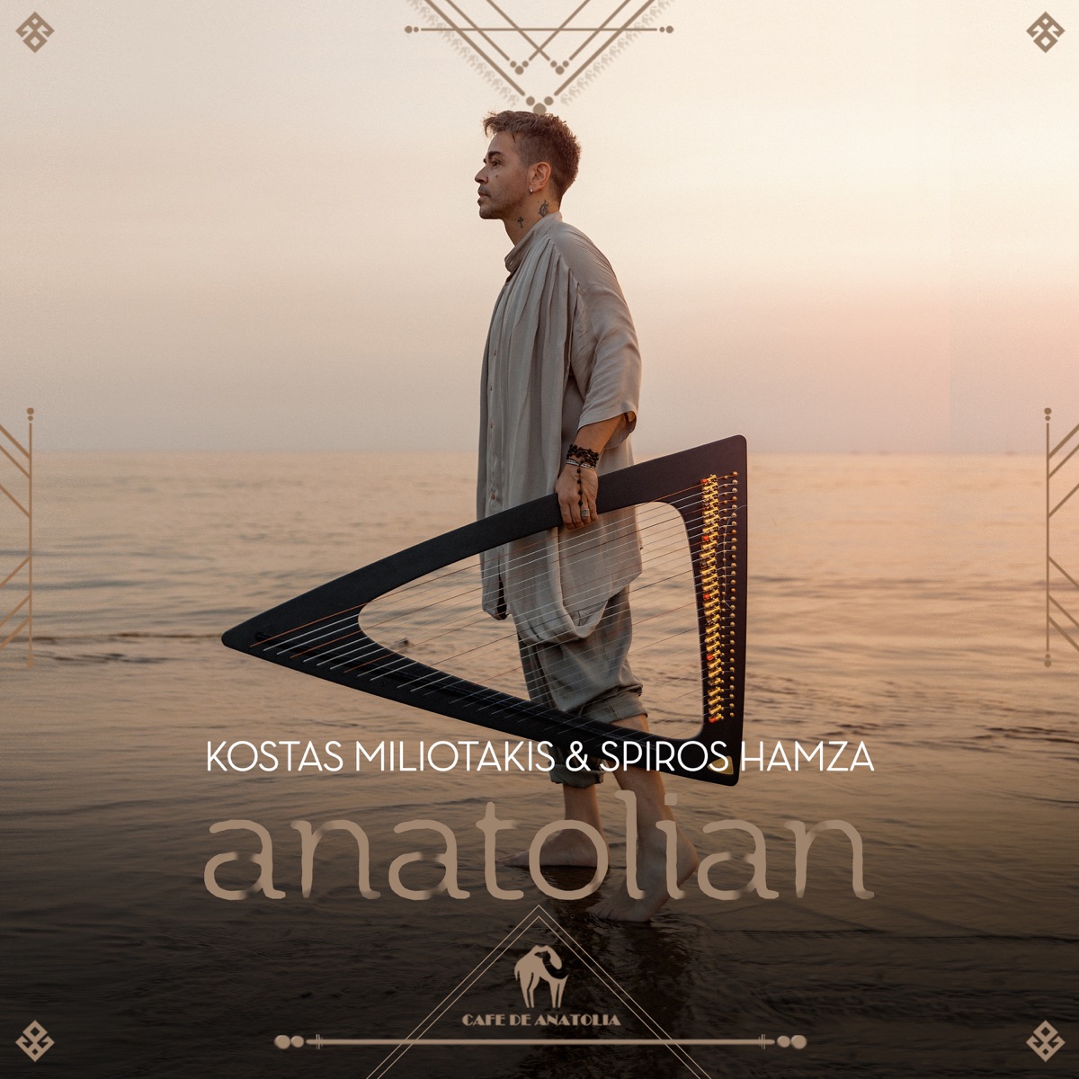 Anatolian - Single by Kostas Miliotakis, Spiros Hamza & Cafe De Anatolia album cover