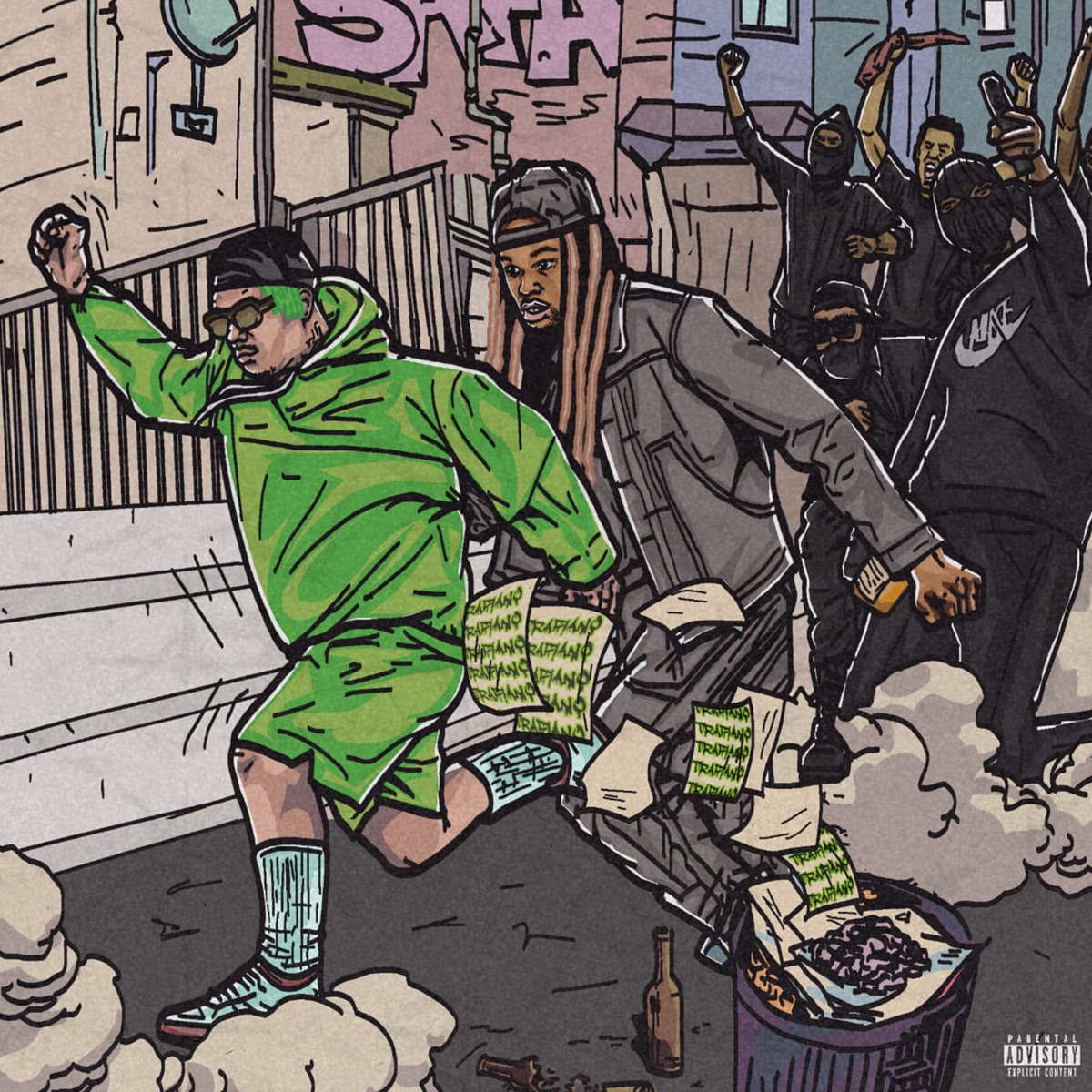 Trapiano, Vol. 1 - EP by Costa Titch & Champuru Makhenzo album cover