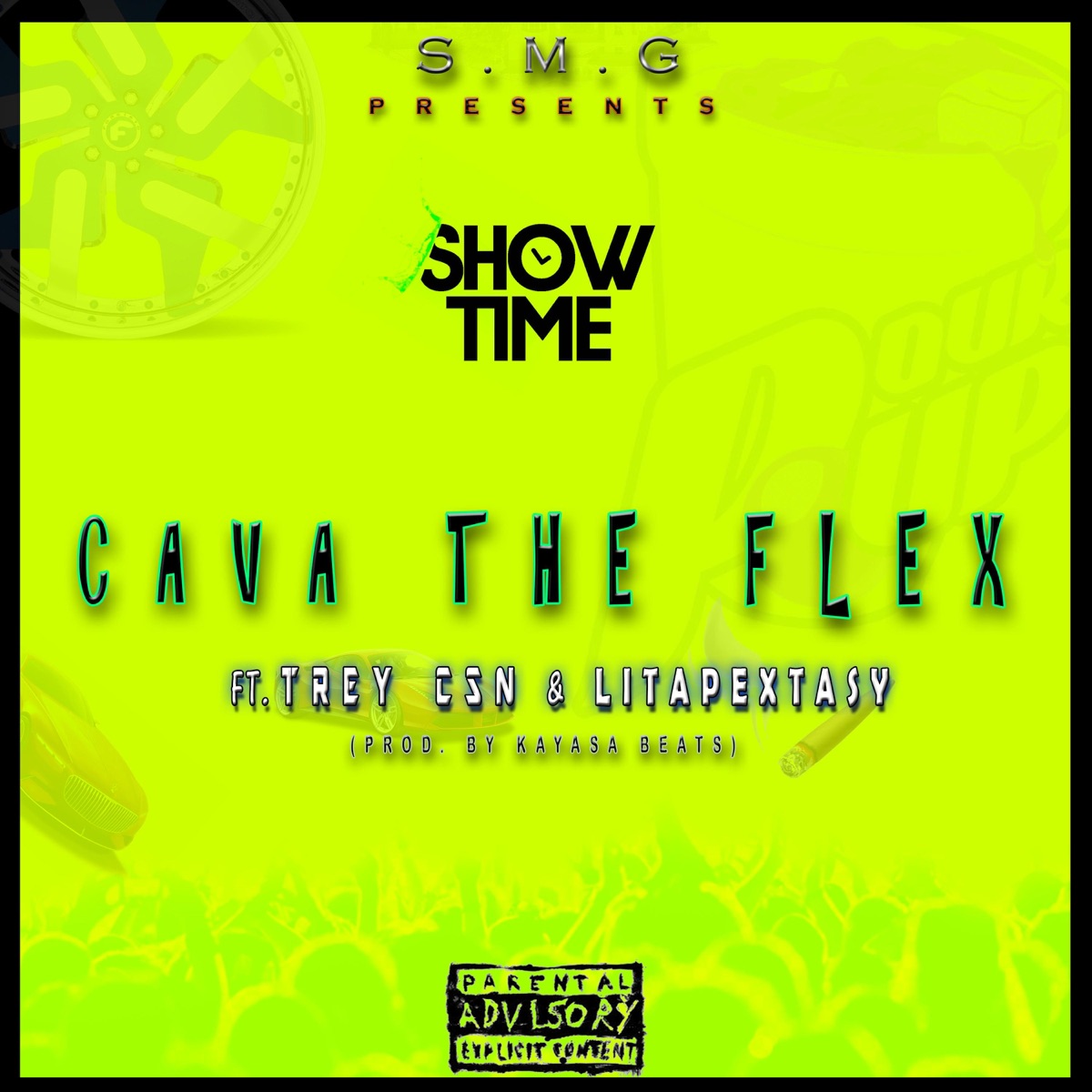 CAVA THE FLEX (feat. Trey CSN & LITAPEXTASY) - Single by SHOWTIME 837 album cover