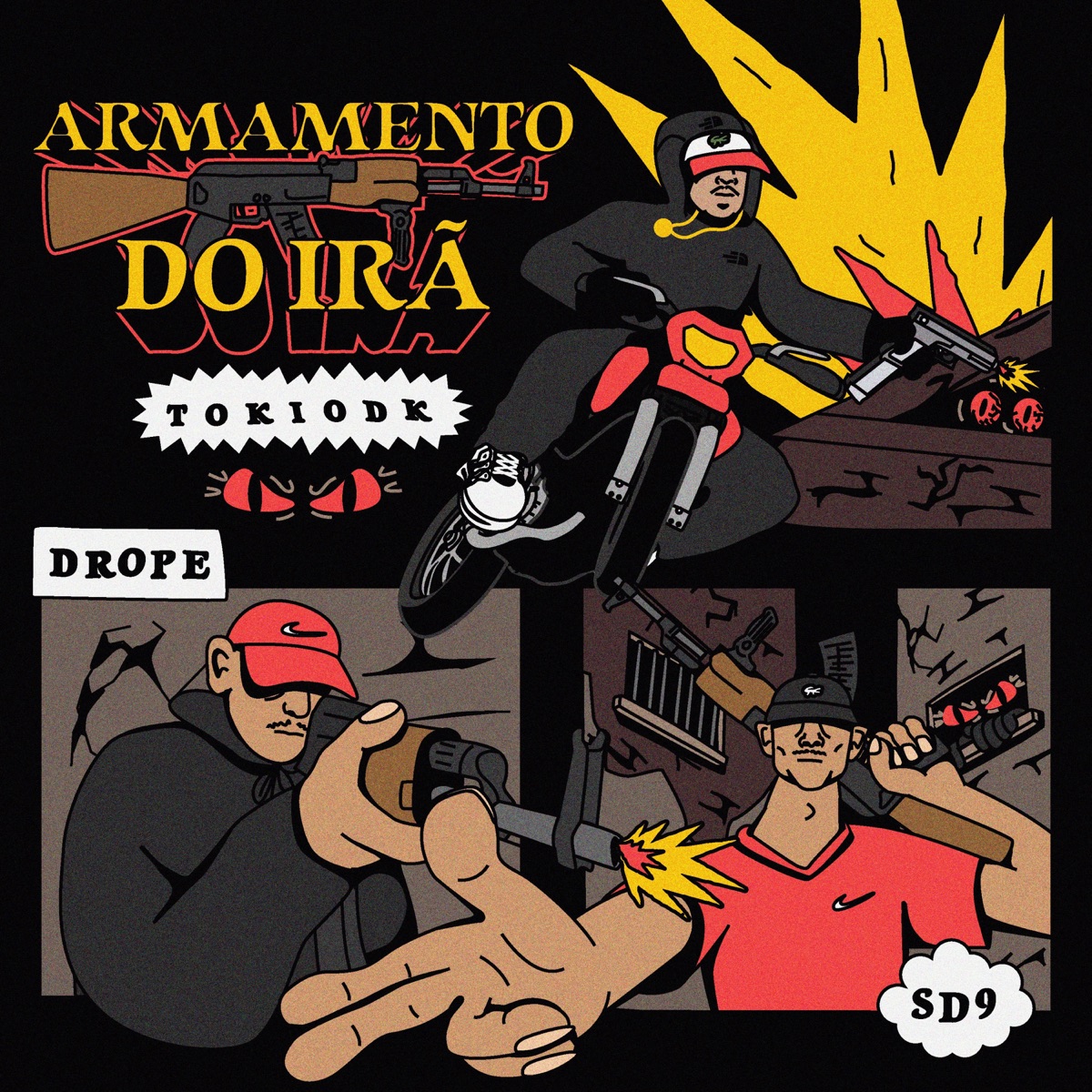 Armamento do Irã (feat. D r o p e, SD9 & Olympio) - Single by TOKIODK album cover