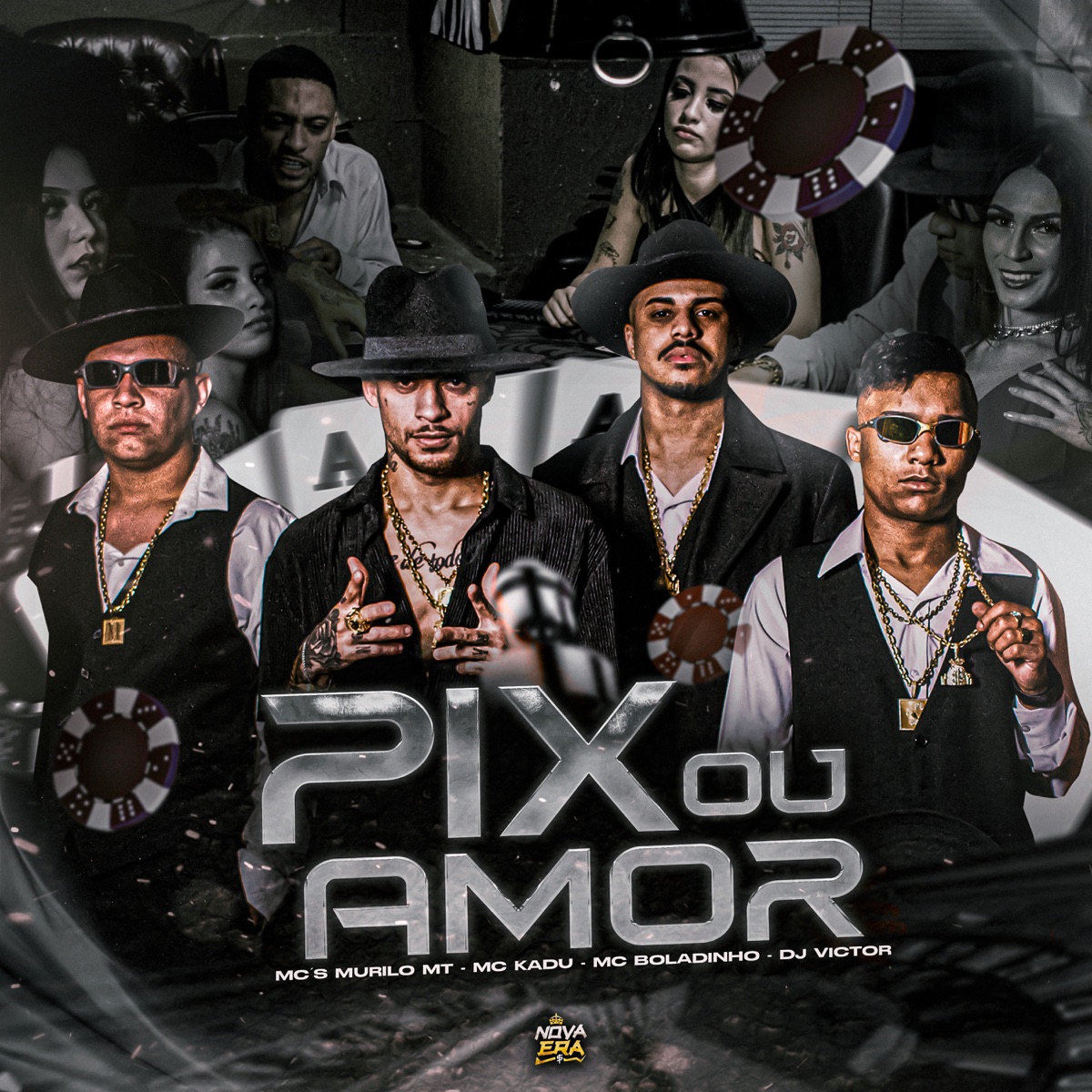 Pix Ou AMor (feat. Dj Victor) - Single by Mc Kadu, MC Murilo MT & MC Boladinho album cover