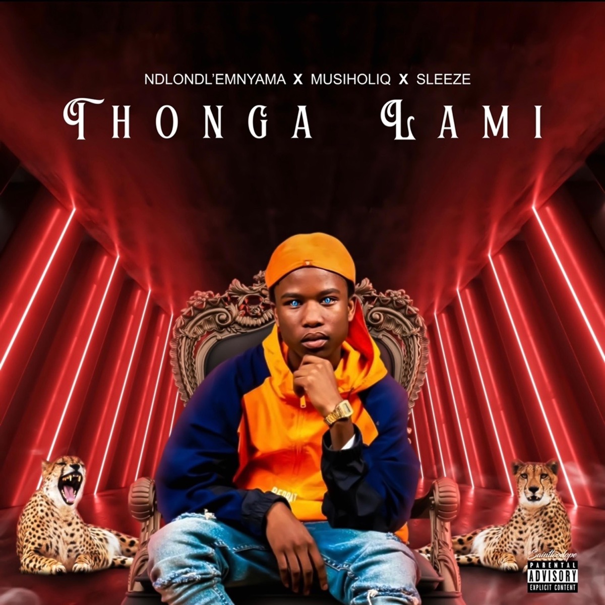 Thonga Lami (feat. Musiholiq & Sleeze) - Single by Ndlondl'emnyama SA album cover