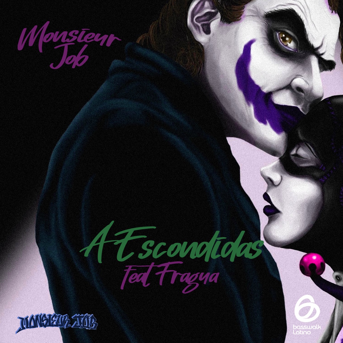 A Escondidas (feat. Fragua) - Single by Monsieur Job album cover