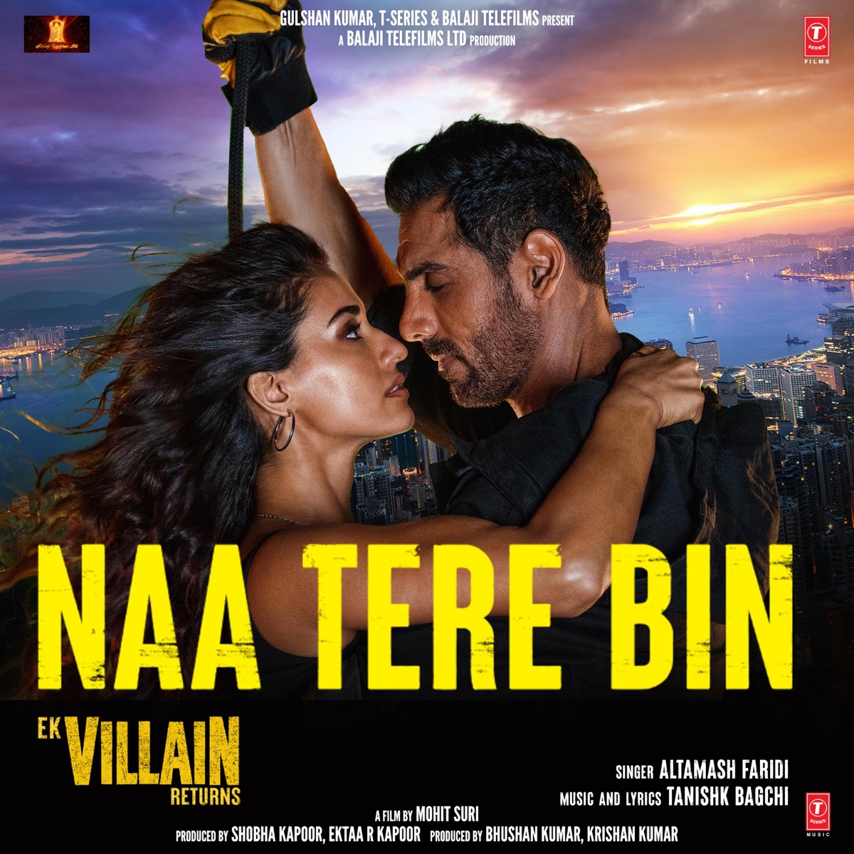 Naa Tere Bin (From "Ek Villain Returns") - Single by Tanishk Bagchi & Altamash Faridi album cover