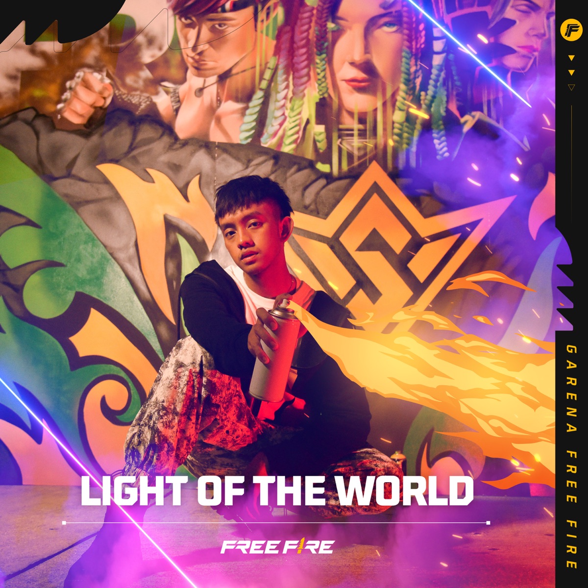 Light of the World (feat. Ismail Izzani) - Single by Garena Free Fire album cover