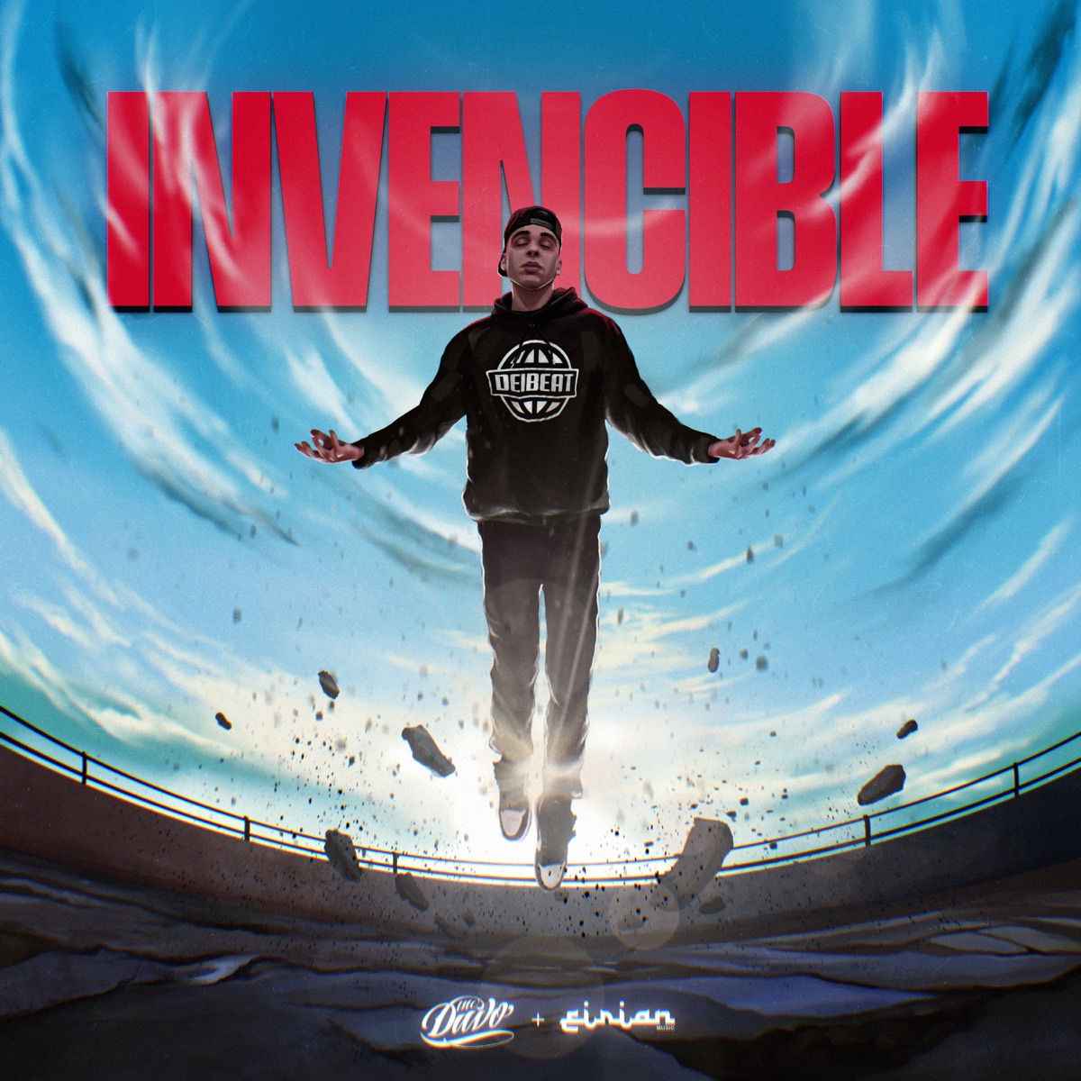Invencible - Single by MC Davo & Eirian Music album cover