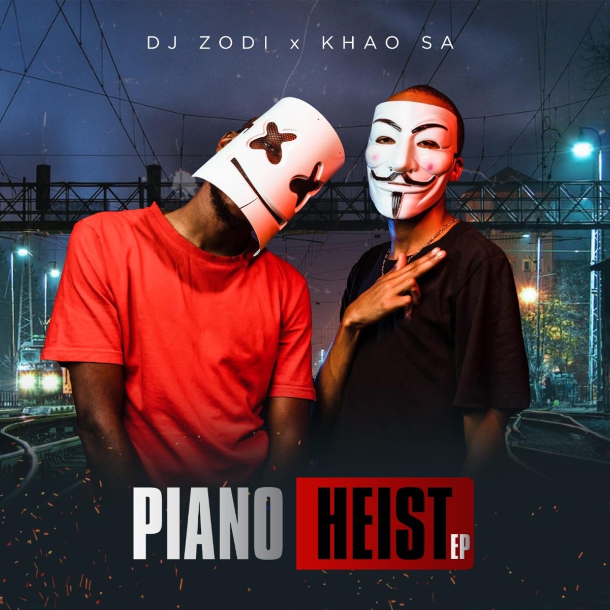 Piano Heist Ep by Dj Zodi & KHAO SA album cover