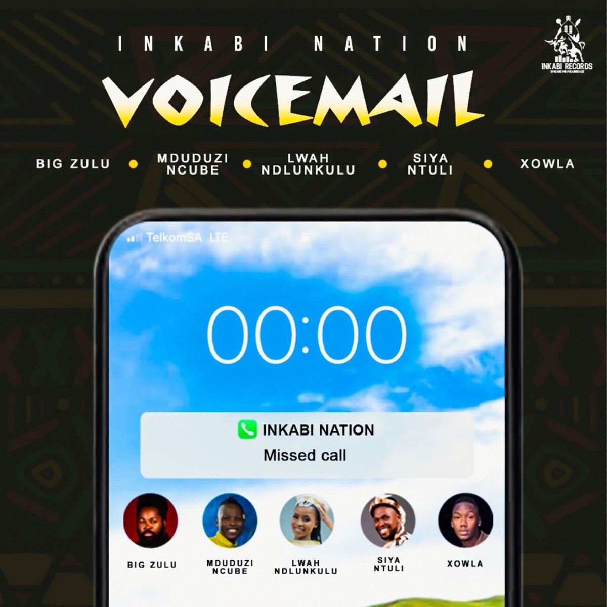 Voicemail - Single by Big Zulu, Mduduzi Ncube, Lwah Ndlunkulu, Siya Ntuli & Xowla album cover