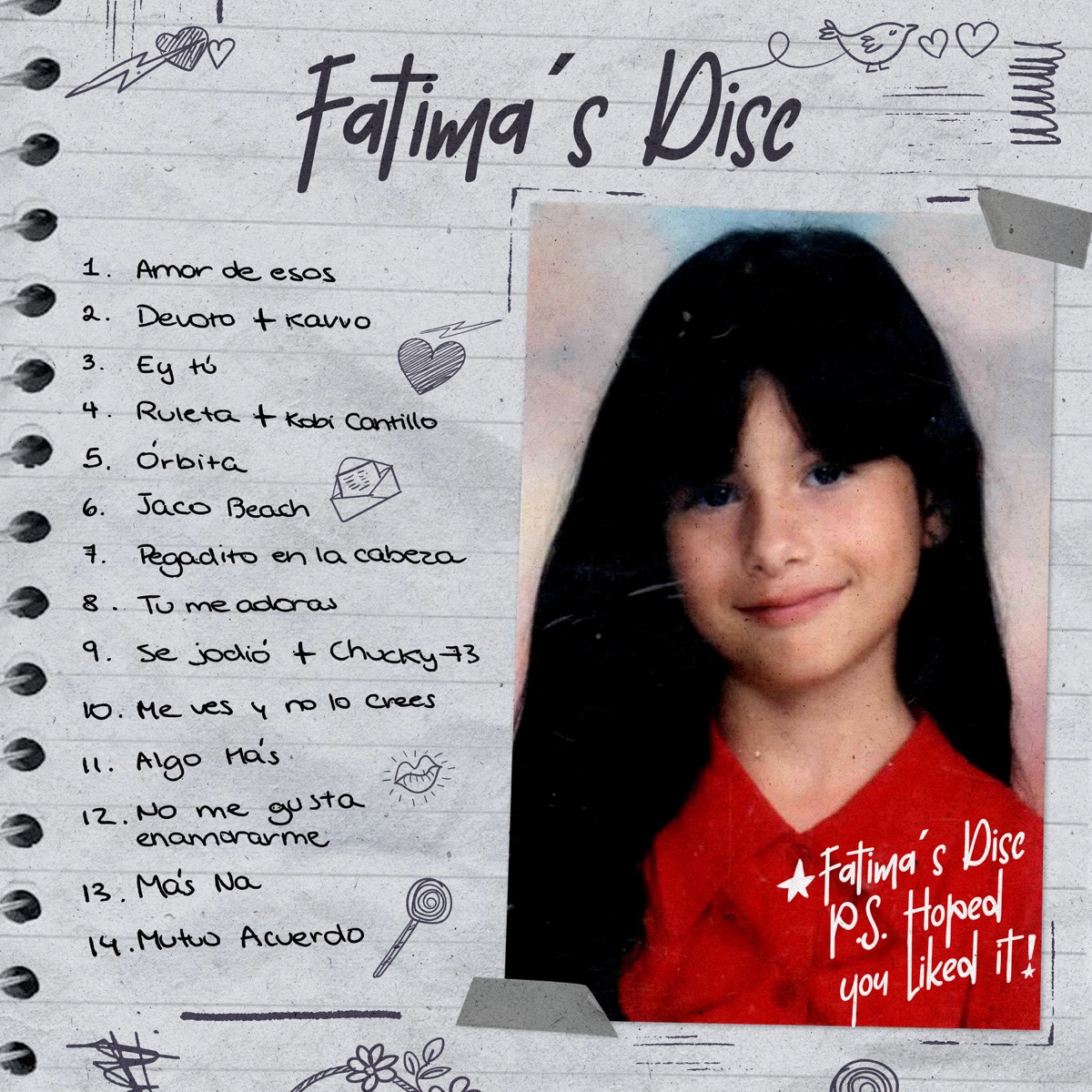 Fatima's Disc PS: Hoped You Liked It by Fátima Pinto album cover
