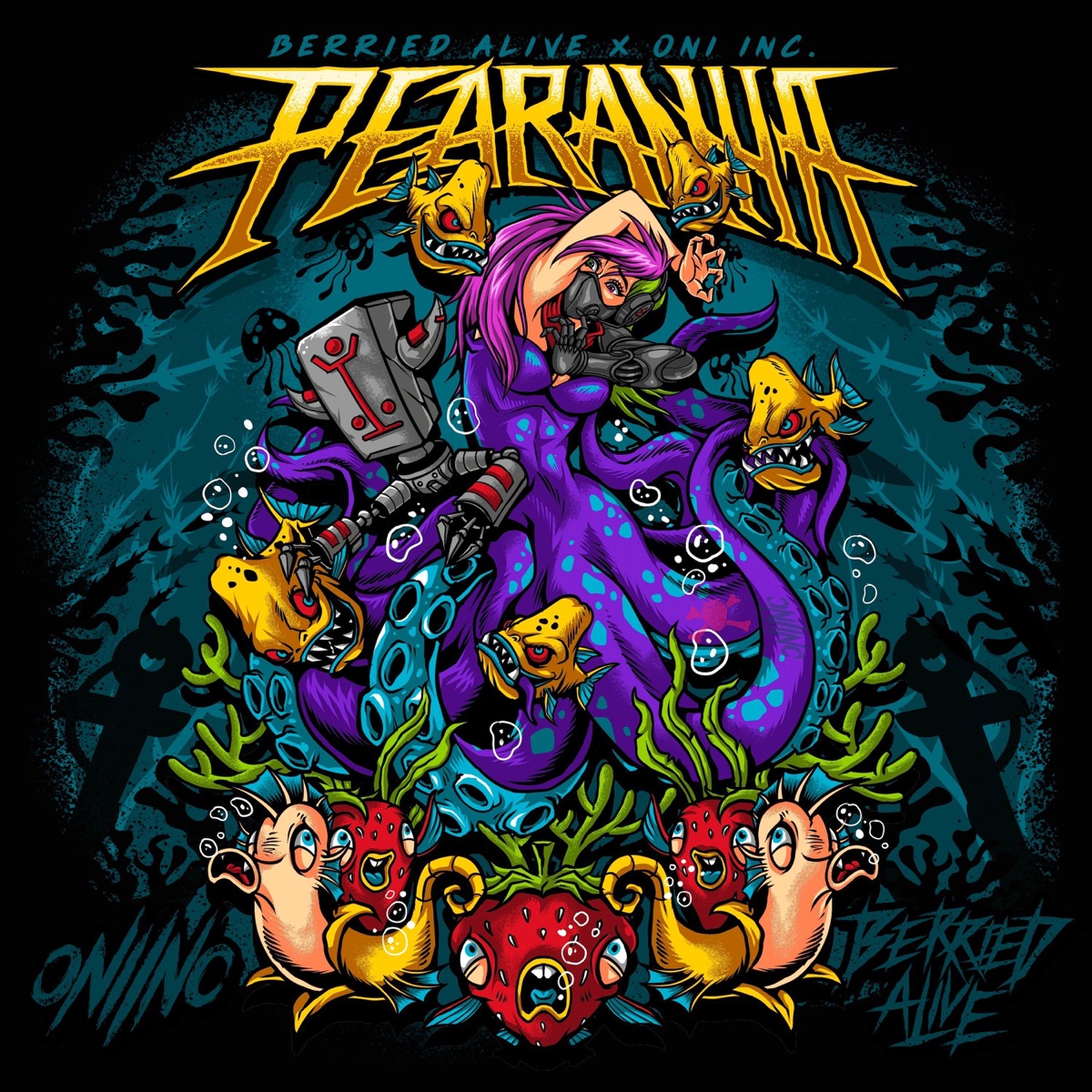 Pearanha - Single by Berried Alive & ONI INC. album cover