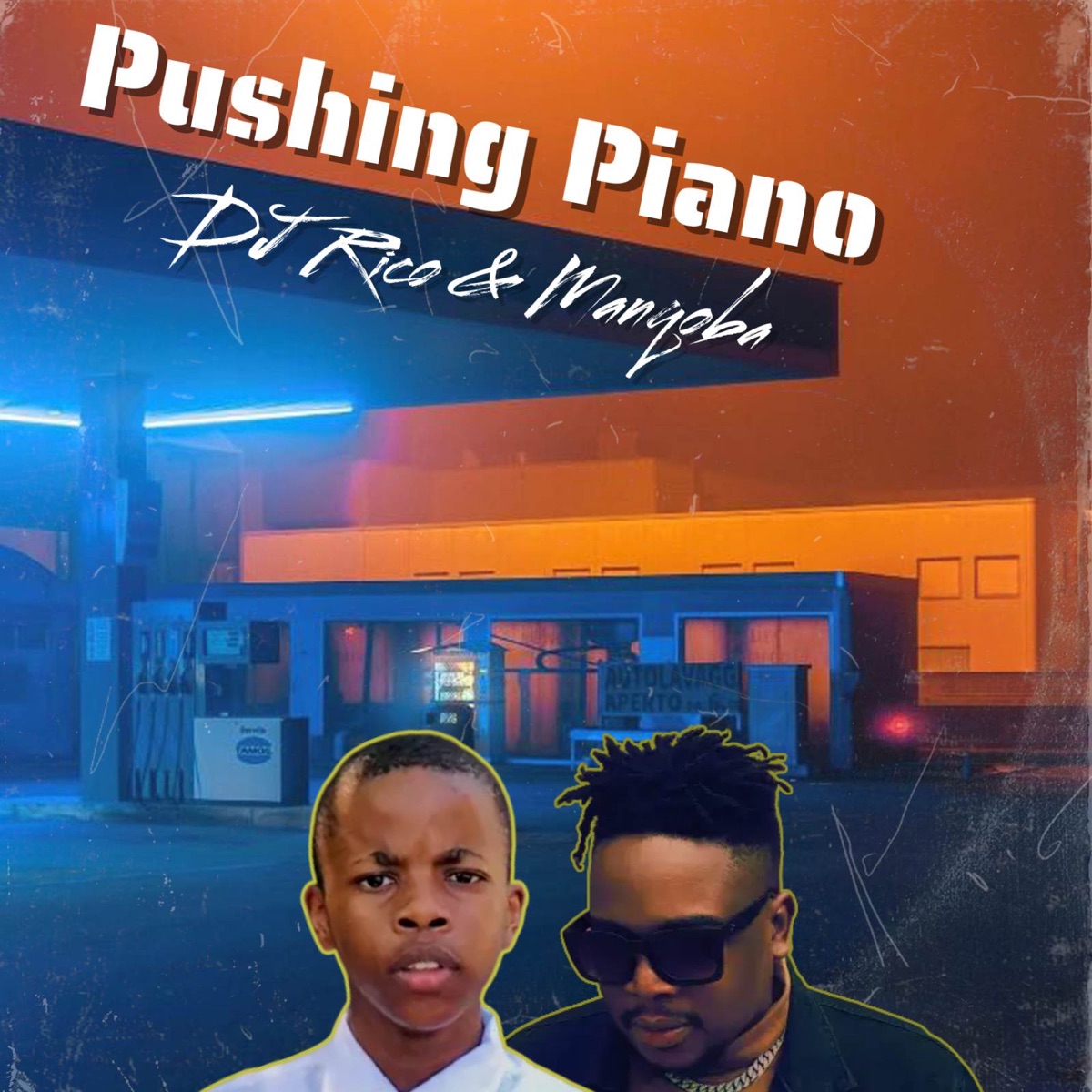 Pushing Piano - Single by DJ Rico & Manqoba album cover