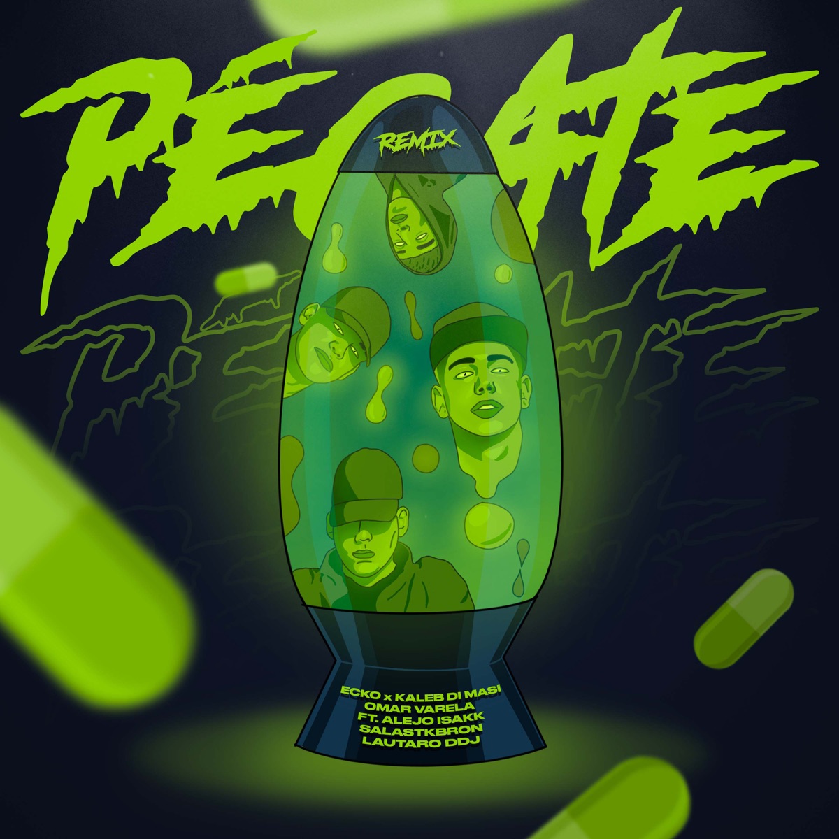 PÉGATE (RKT Remix) [feat. Alejo Isakk, Salastkbron & Lautaro DDJ] - Single by ECKO, Kaleb Di Masi & Omar Varela album cover
