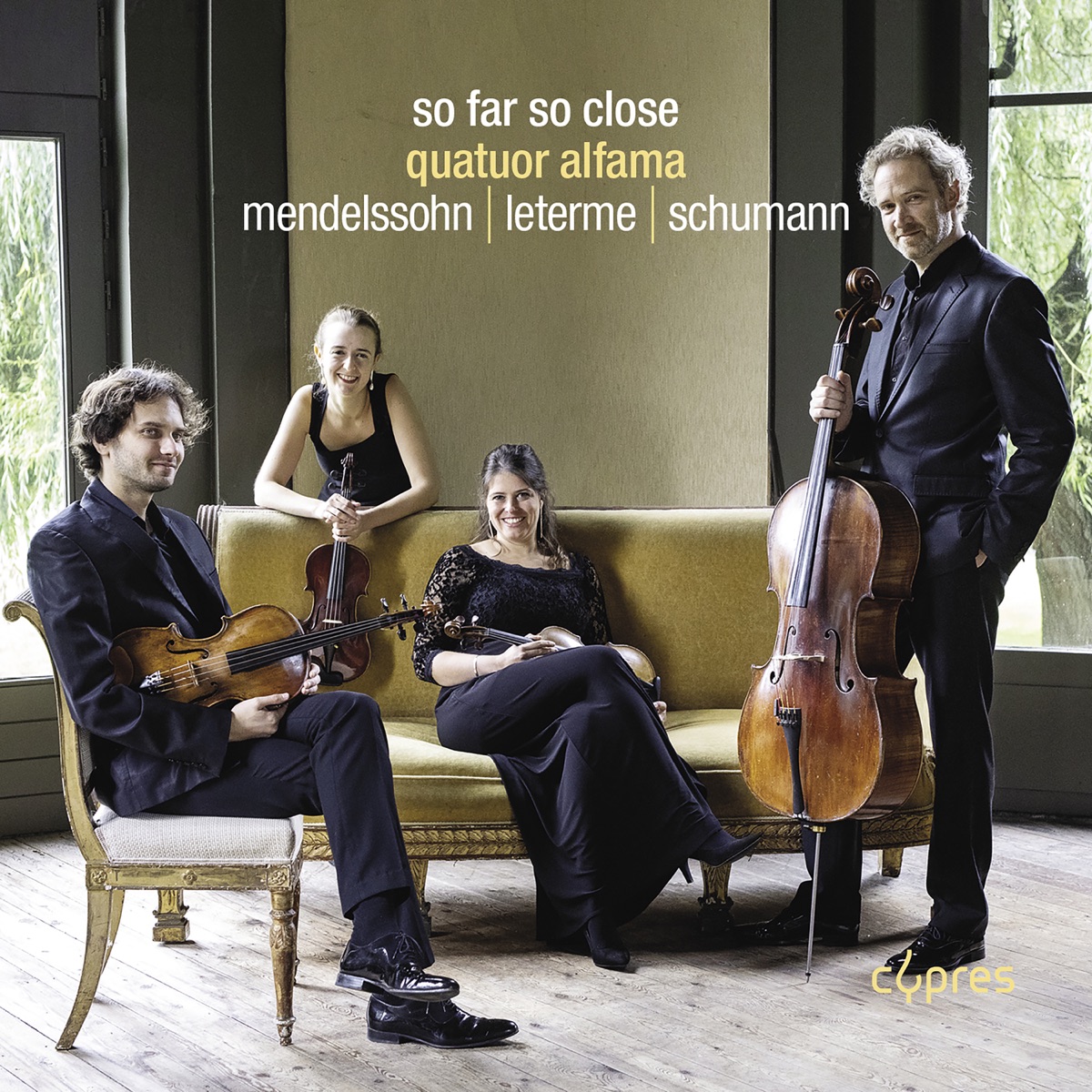 so Far so Close by Quatuor Alfama album cover