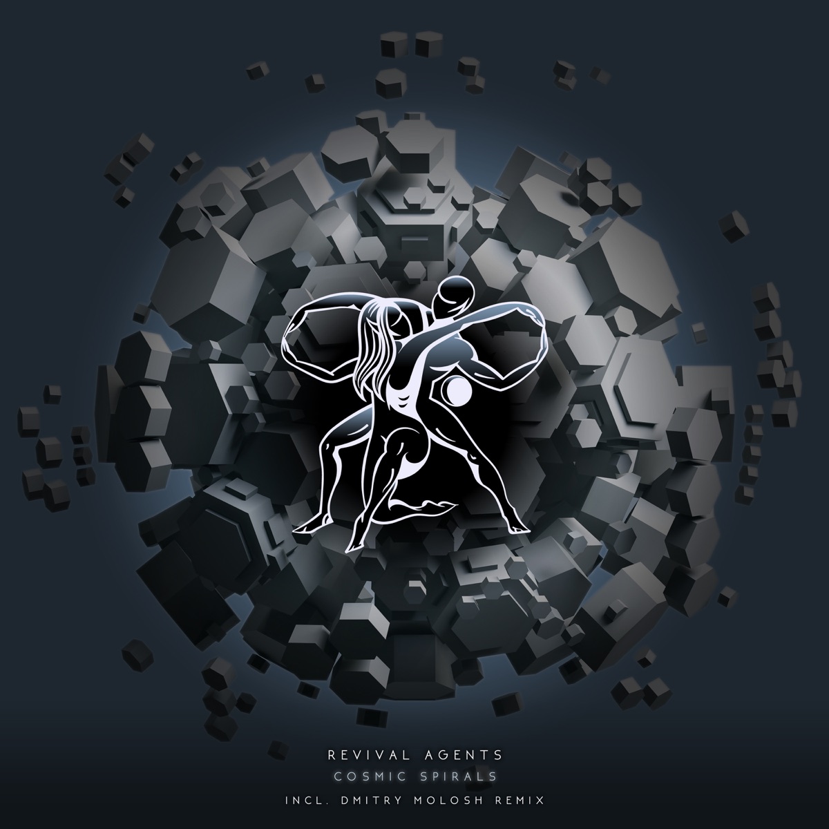 Cosmic Spirals by Revival Agents & Dmitry Molosh album cover
