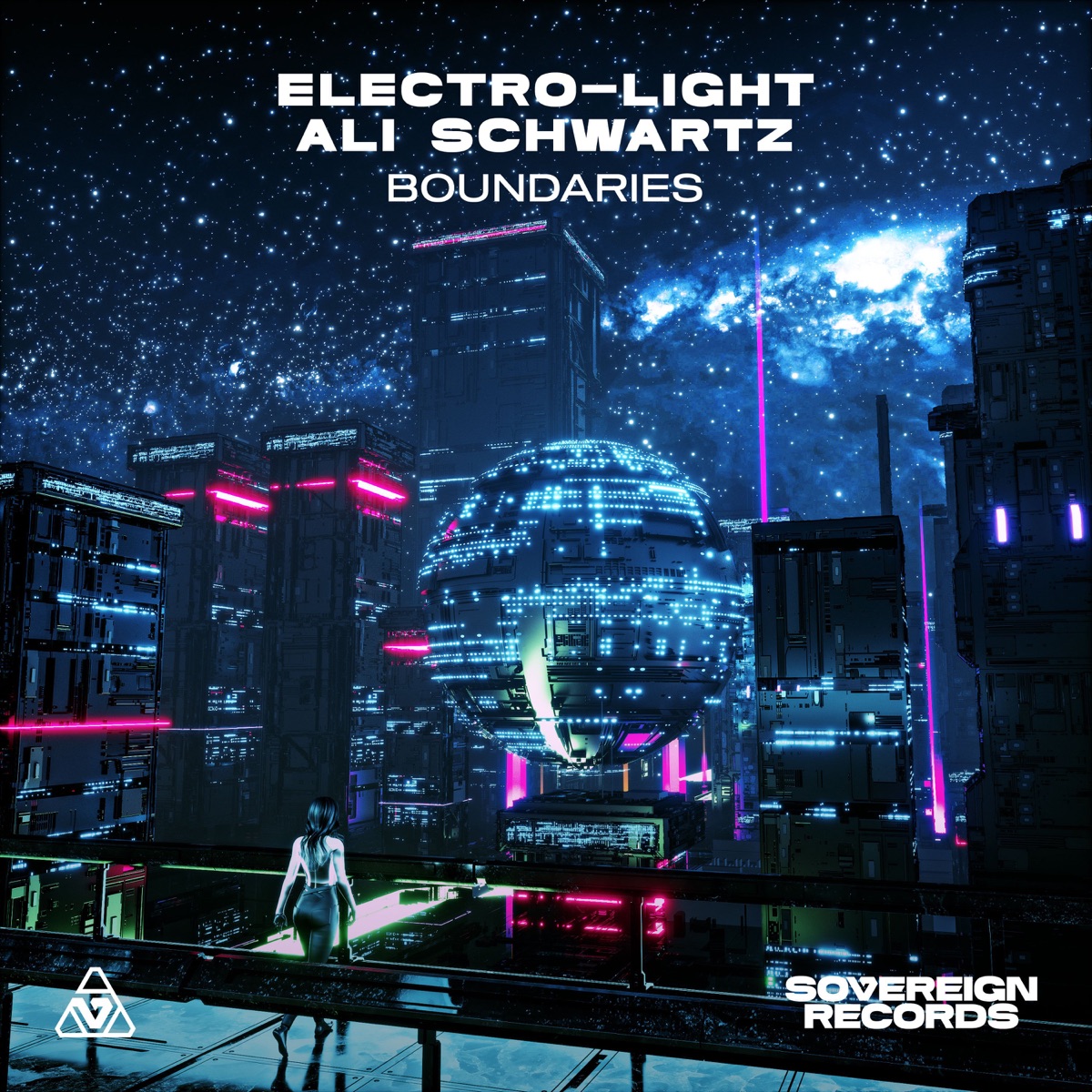 Boundaries - Single by Electrolight & Ali Schwartz album cover