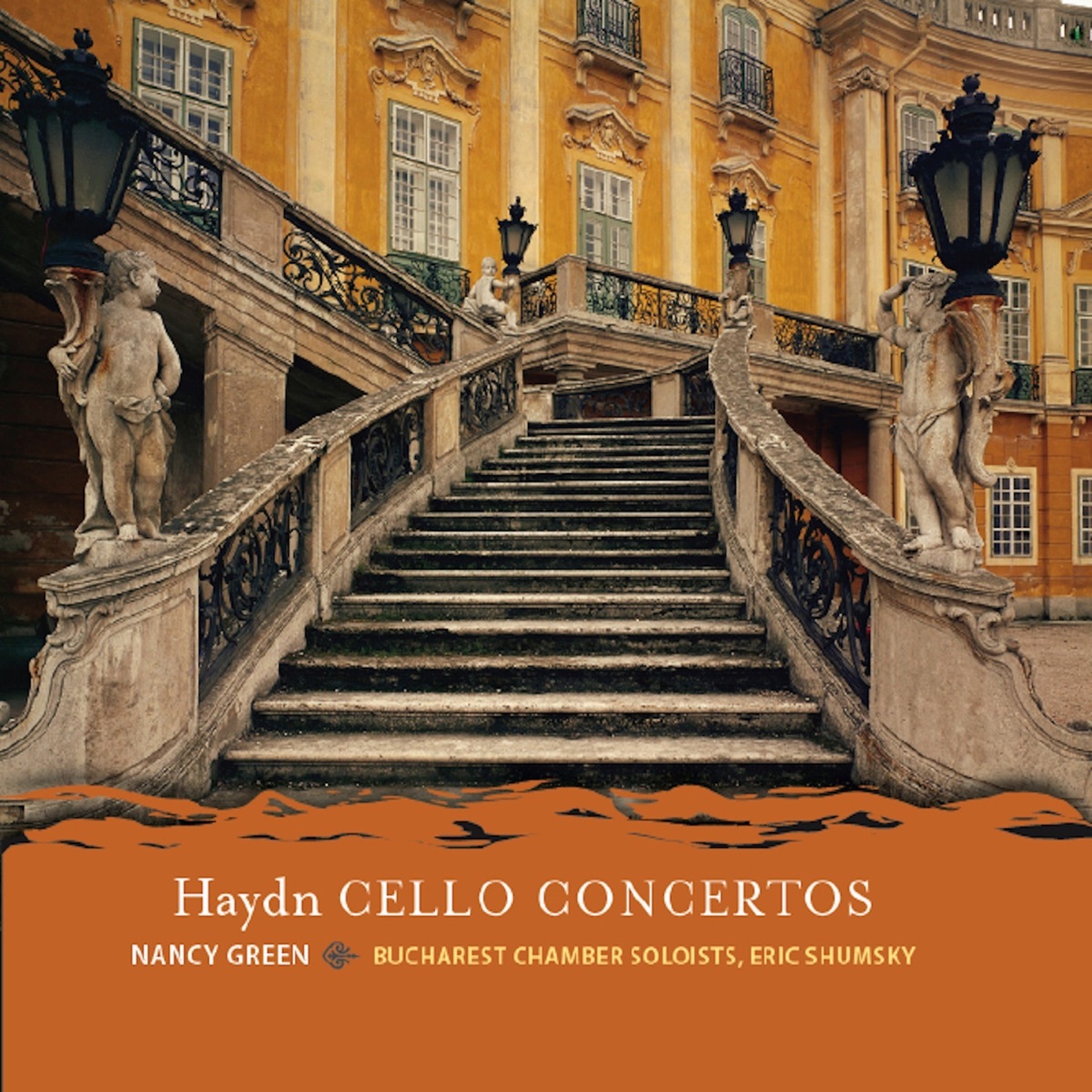 Haydn Cello Concertos by Bucharest Chamber Soloists, Eric Shumsky & Nancy Green (cello); Frederick Moyer (piano) album cover