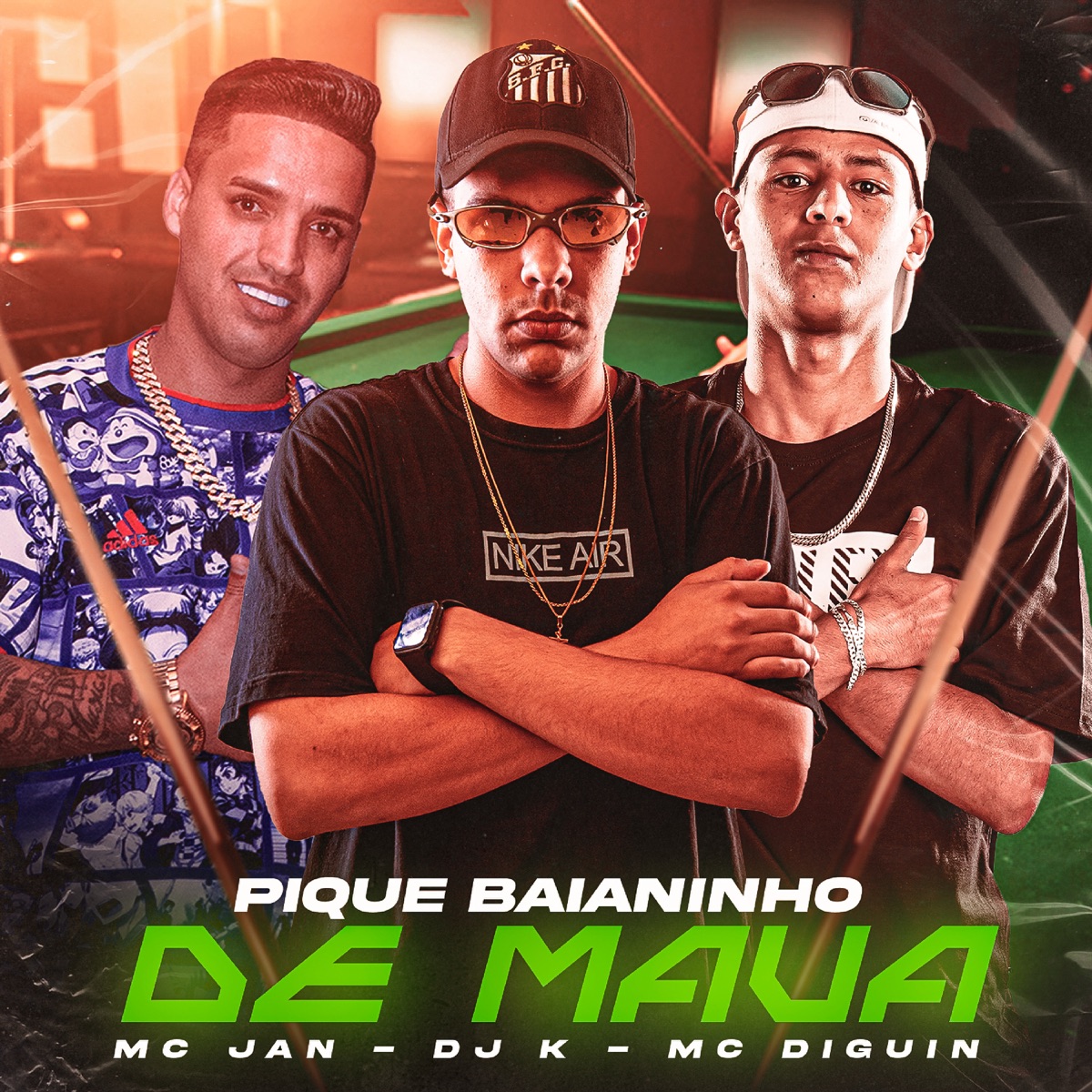 Pique Baianinho de Maua (feat. DJ K) - Single by Mc Diguin & MC Jan album cover