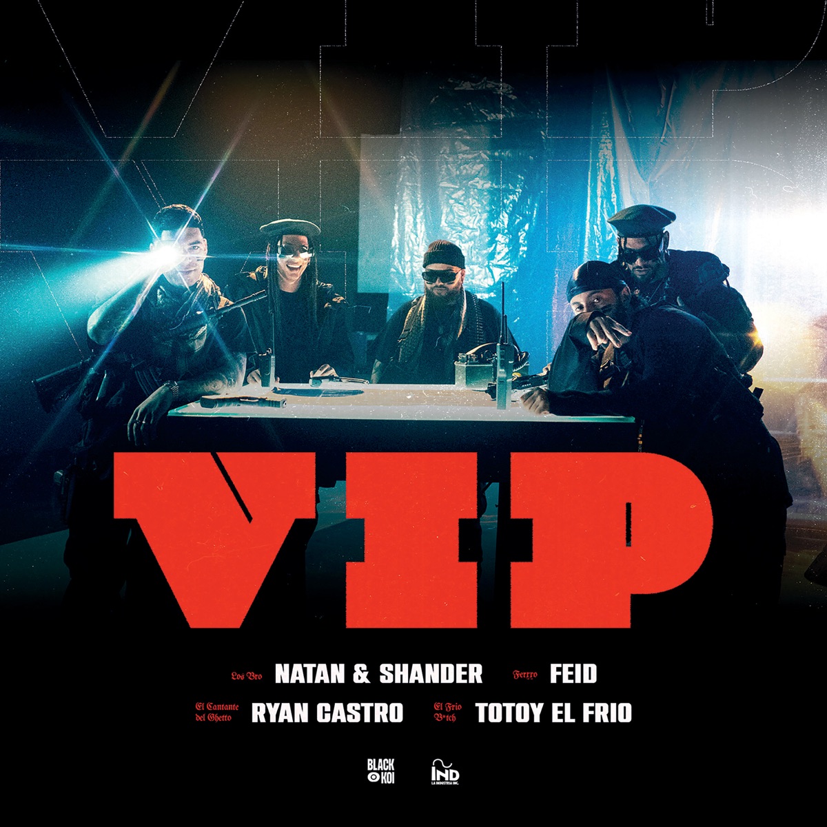 VIP Feat. Totoy El Frío - Single by Natan & Shander, Feid & Ryan Castro album cover