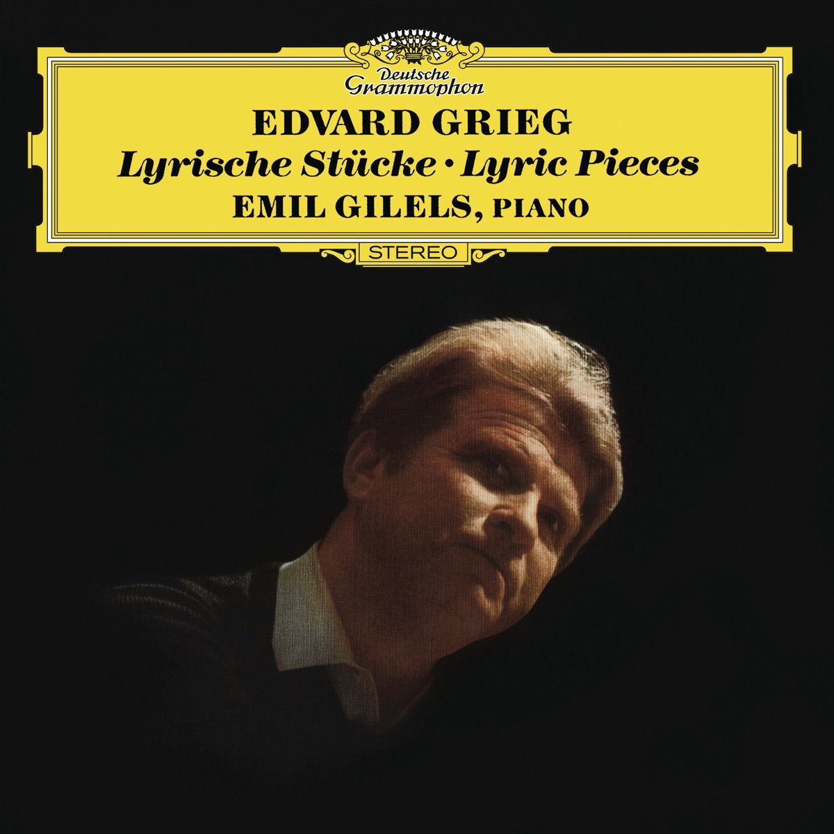 Grieg: Lyric Pieces by Emil Gilels album cover