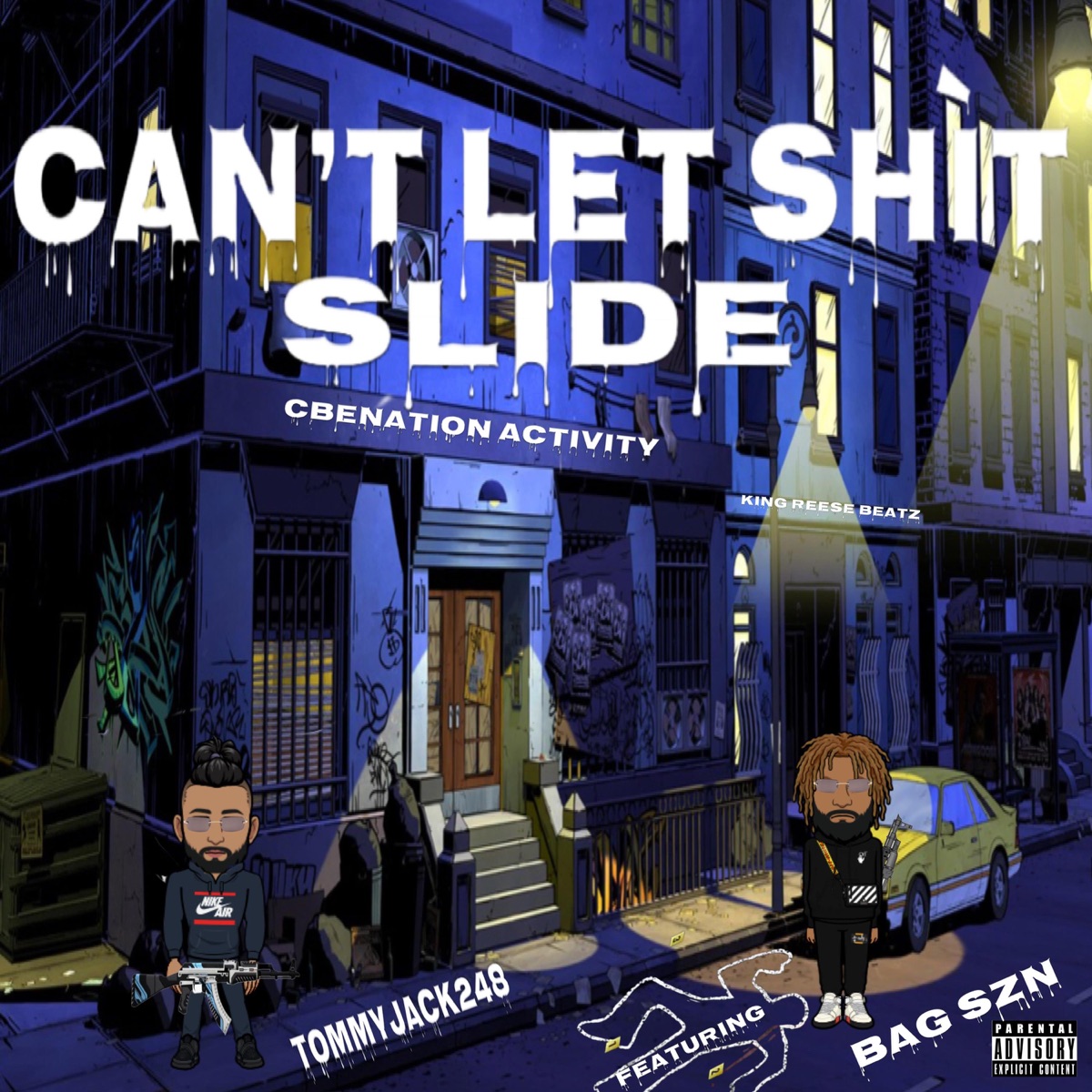 CAN'T LET SHIT SLIDE (feat. BAG SZN) [Special Version] - Single by Tommyjack248 album cover