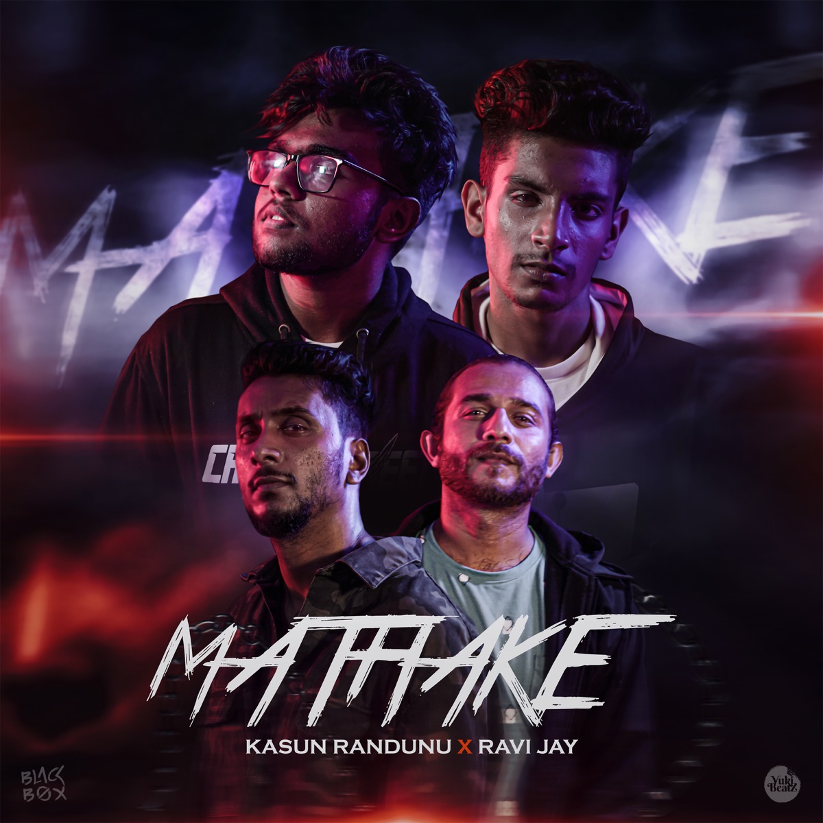Mathake - Single by Kasun Randunu, Ravi Jay & Udana N Pathirage album cover