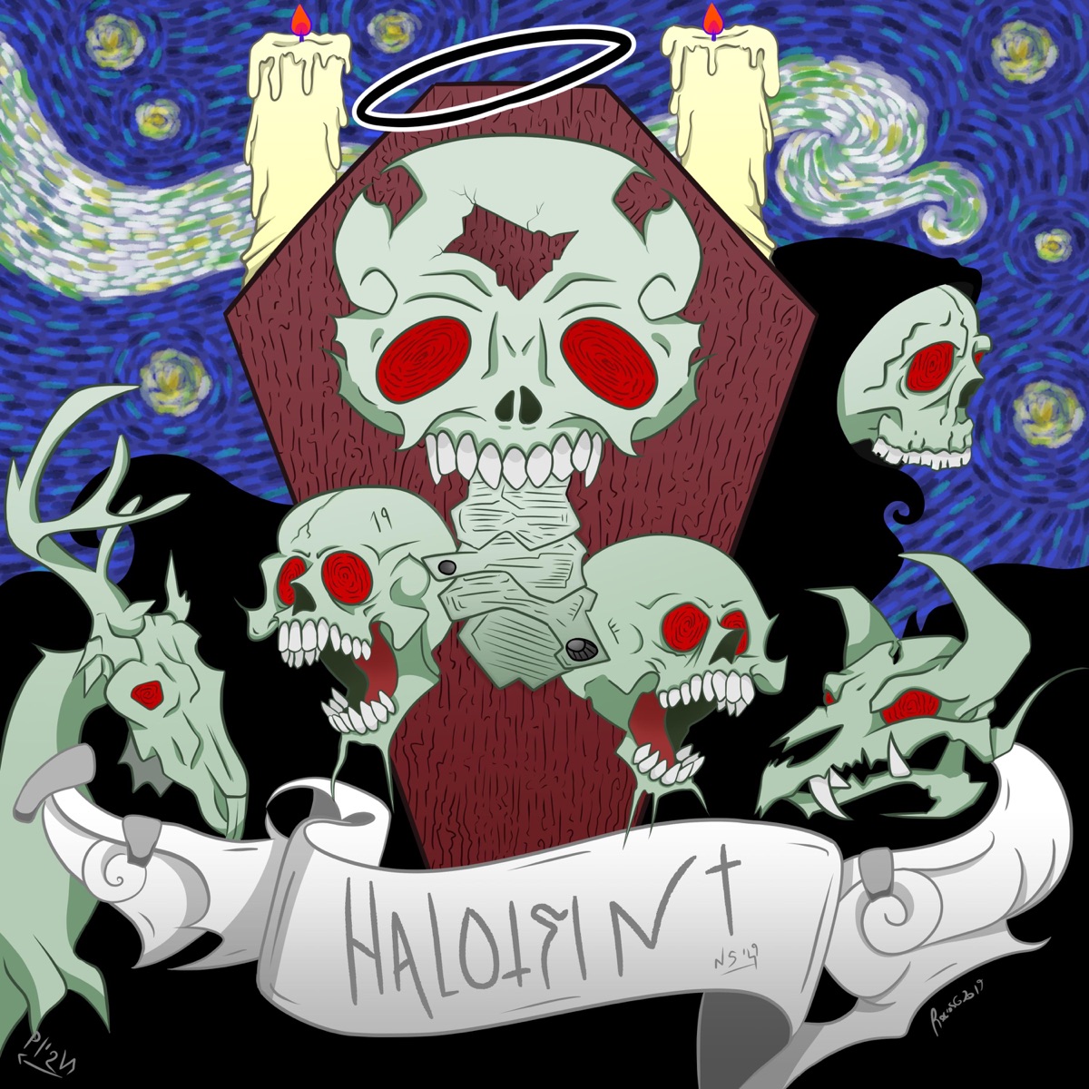 The Ninth Symphony by Halosin album cover