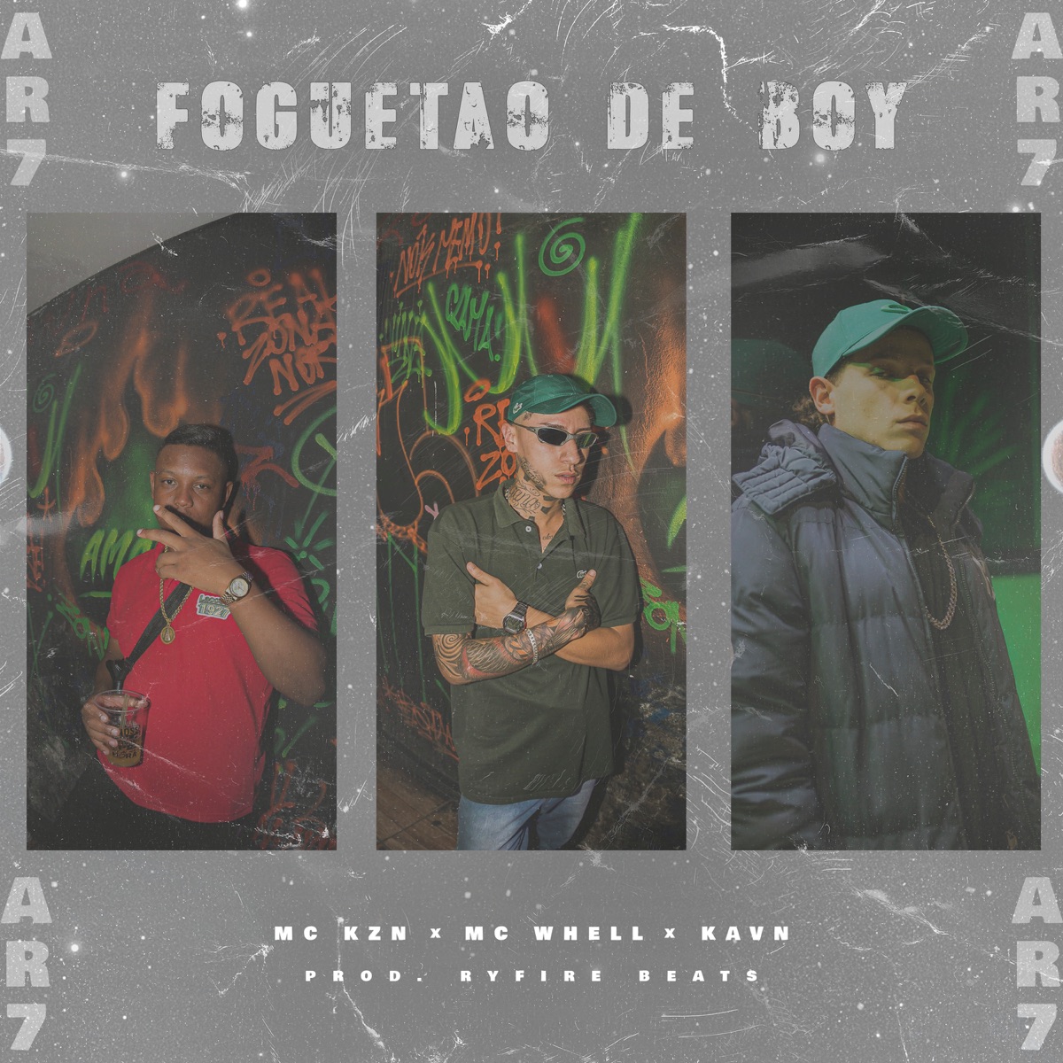Foguetão de Boy (feat. RyFire Beats) - Single by MC KZN, Mc Whell & Kavn album cover