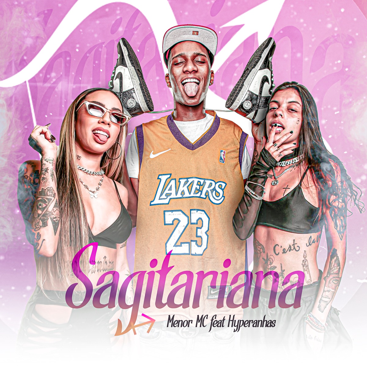 Sagitariana (feat. Hyperanhas) - Single by Menor MC & Dj Matt D album cover