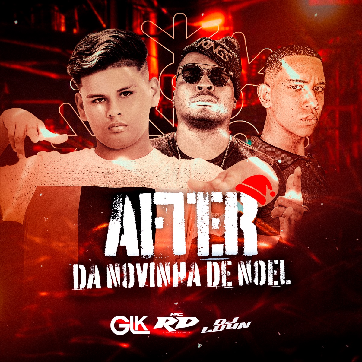 After da Novinha de Noel - Single by DJ GLK, Mc Rd & Dj lu4n album cover
