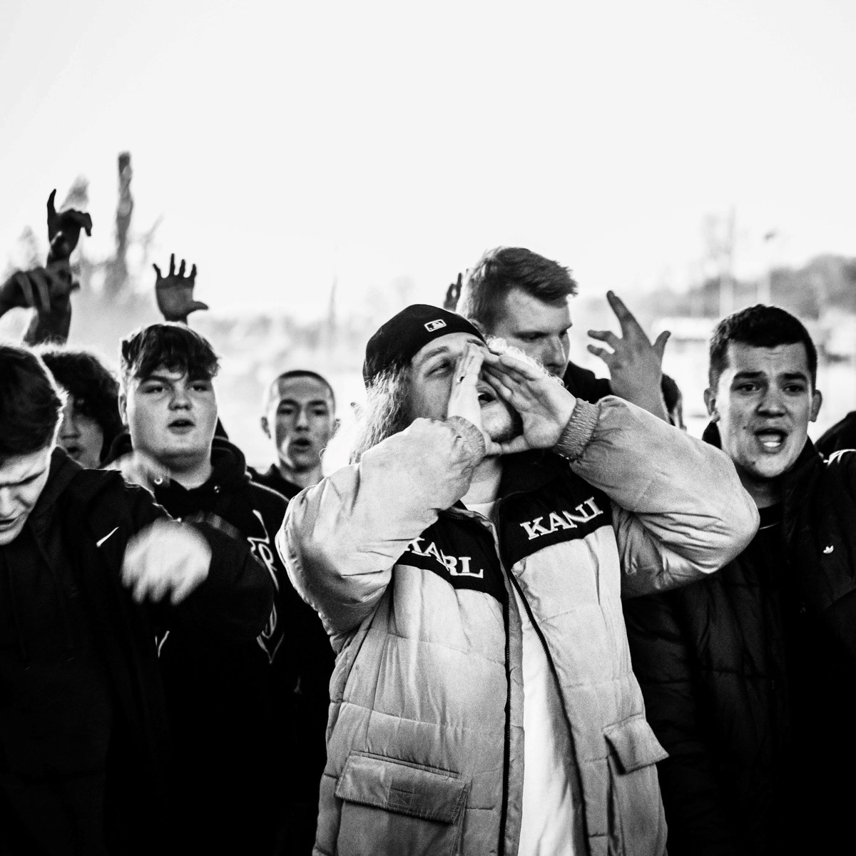 Jakbyś pytał (AYO) [feat. poprostupeter, Zippy ogar & tyloch] - Single by KOLEKTYW FALA, Pvco Manny & Chaos beats album cover