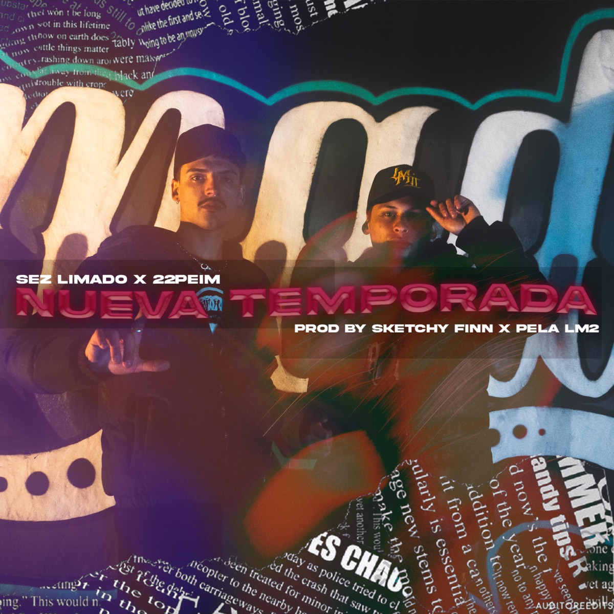 Nueva Temporada (feat. 22peim, pela.lm2 & sketchy finn) - Single by Sez Limado album cover