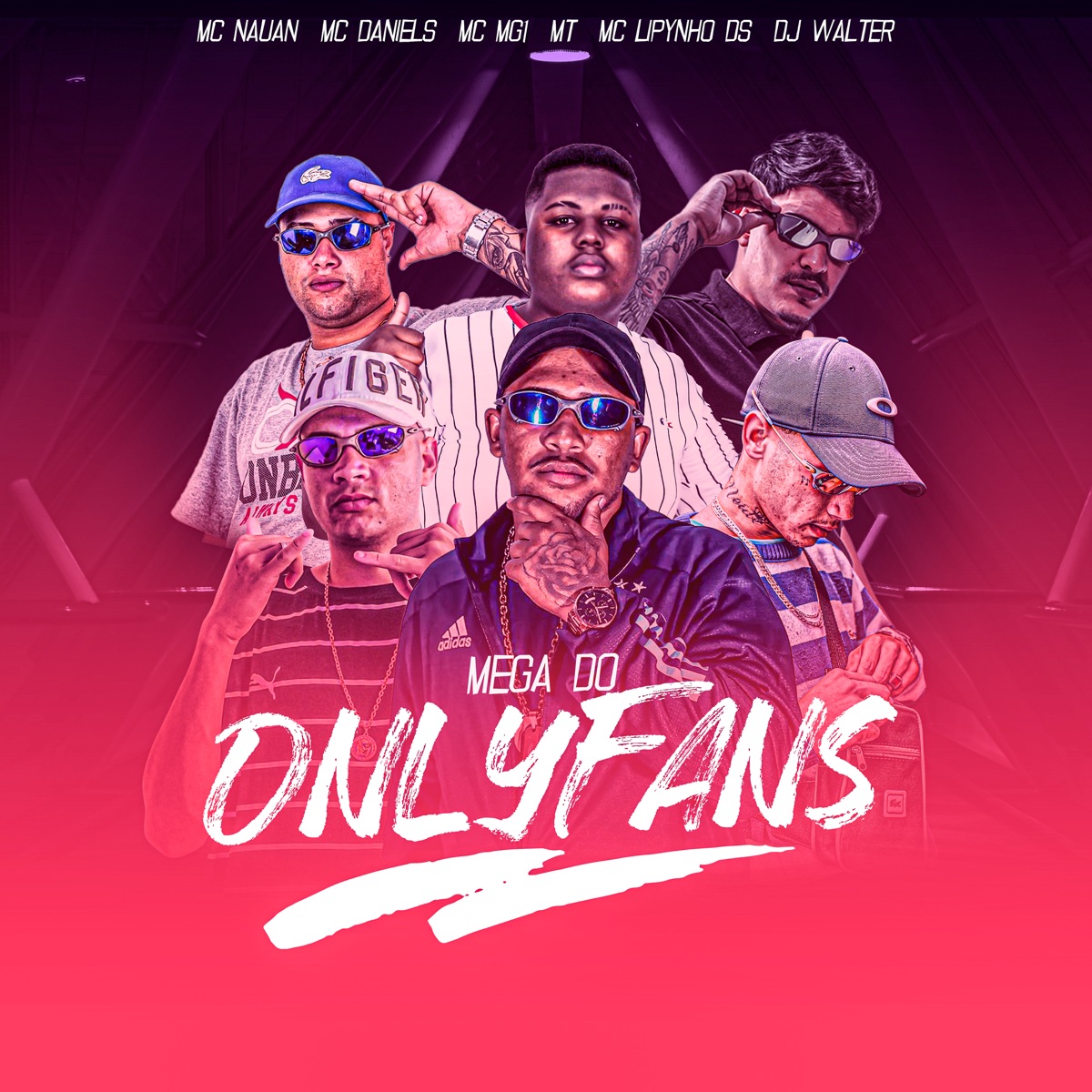 Mega do Onlyfans (feat. Mc Nauan, MC G1 & M.T) - Single by Mc Daniels, DJ Walter & Mc lipynho Ds album cover