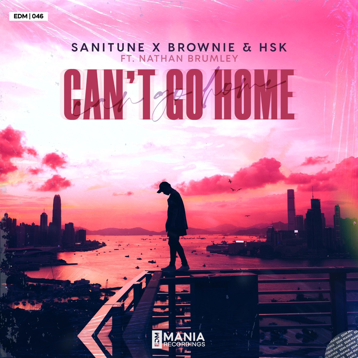 Can't Go Home (Radio Edit) [feat. Nathan Brumley] - Single by HSK, Brownie & Sanitune album cover
