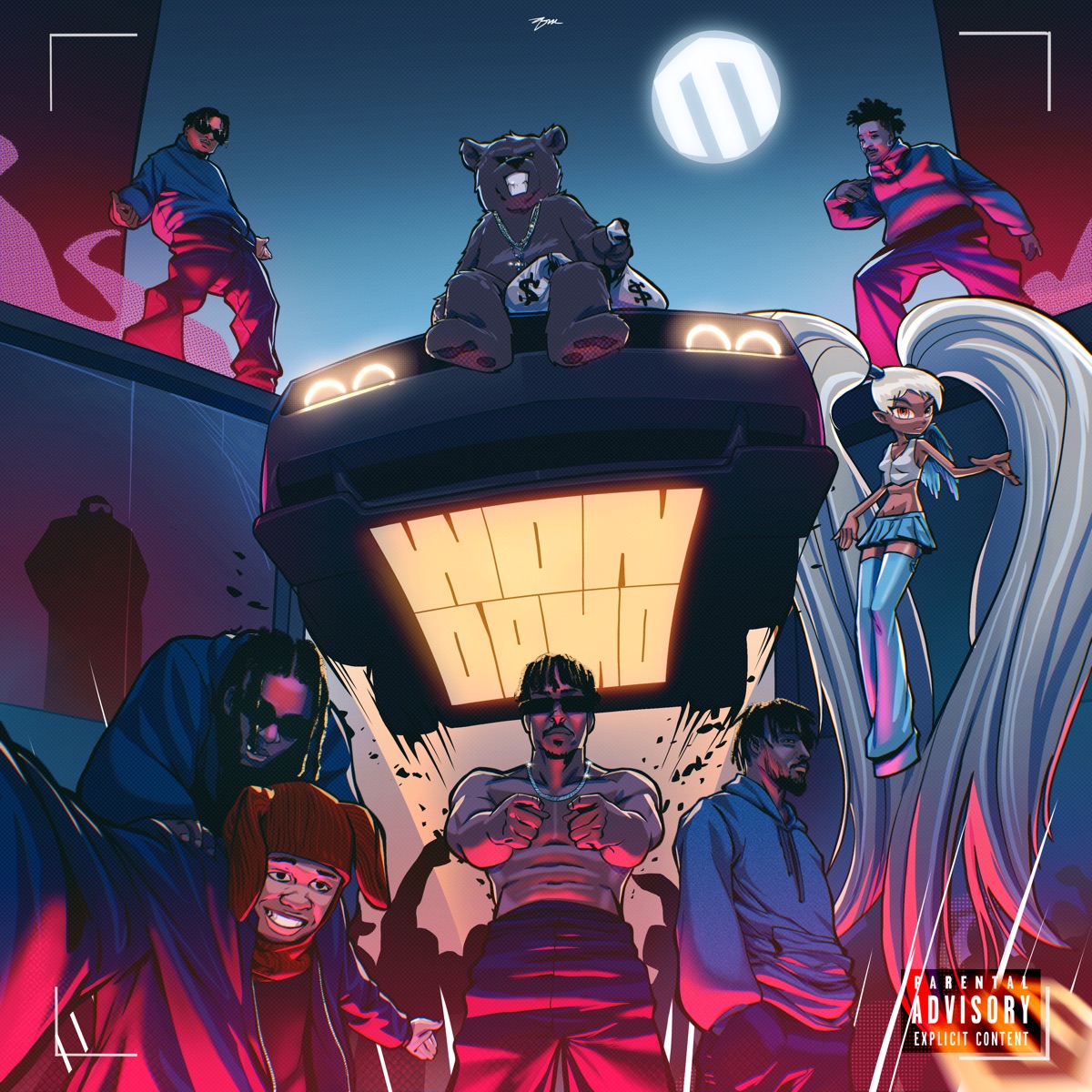 Won Da Mo (feat. Crayon, Bayanni, Magixx, LADIPOE, Ayra Starr & Johnny Drille) - Single by Mavins, Boy Spyce & Rema album cover