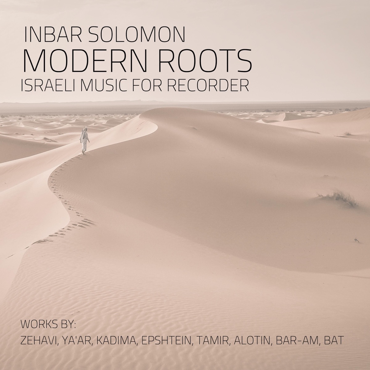 Modern Roots: Israeli Music for Recorder by Inbar Solomon album cover