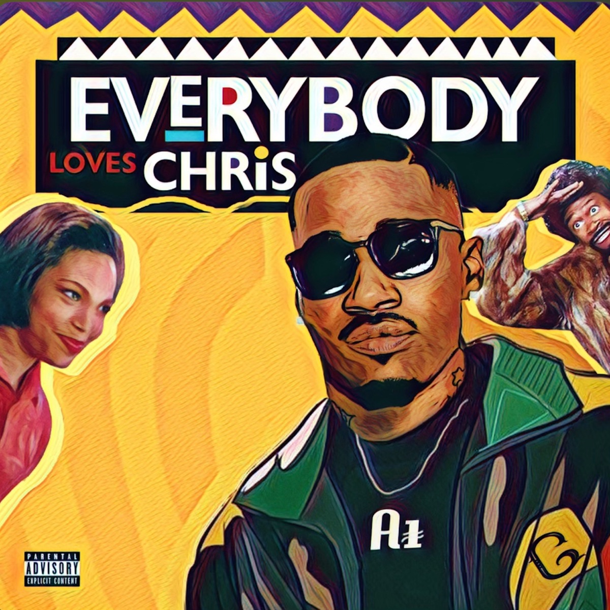 Everybody Loves Chris by Chris Echols album cover