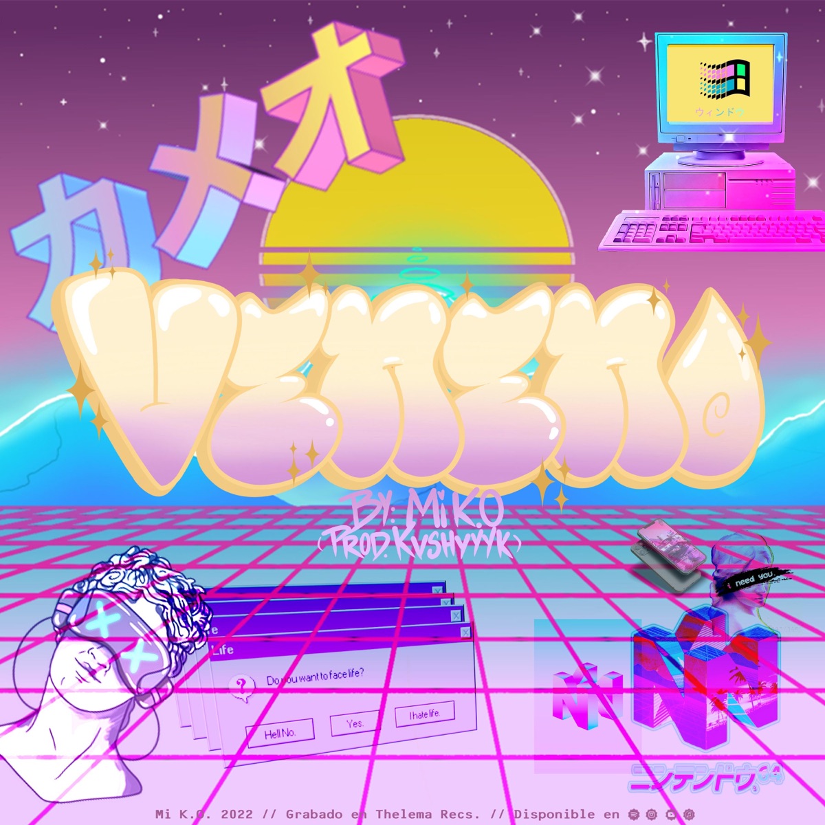 VENENO (feat. Kvshyyyk) - Single by Mi K.O. album cover