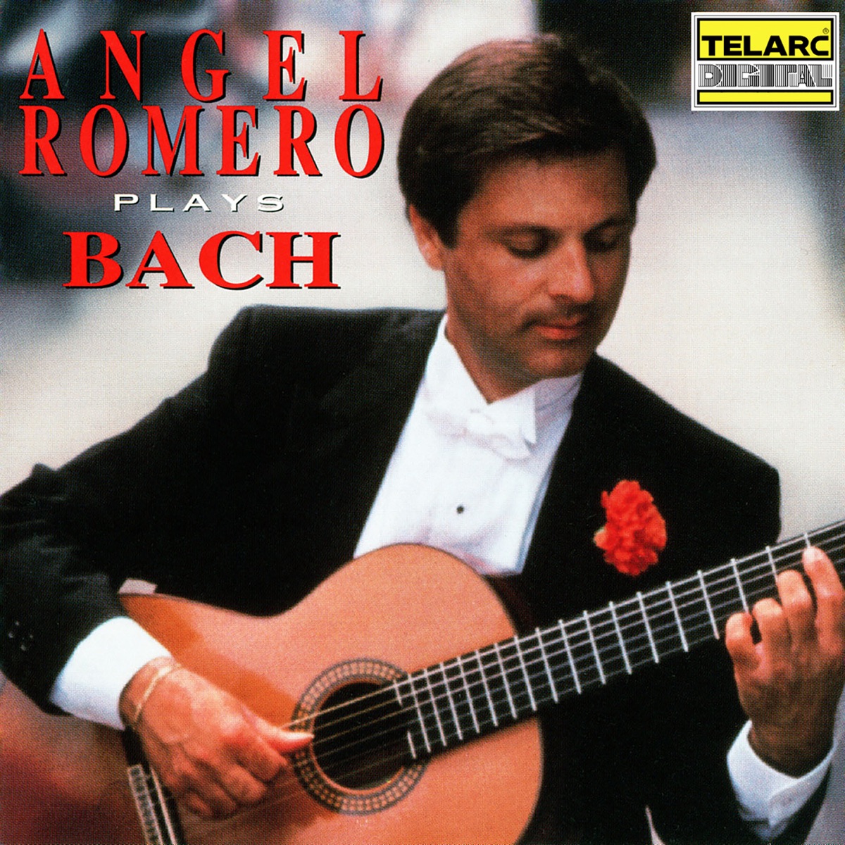 Angel Romero Plays Bach by Angel Romero album cover