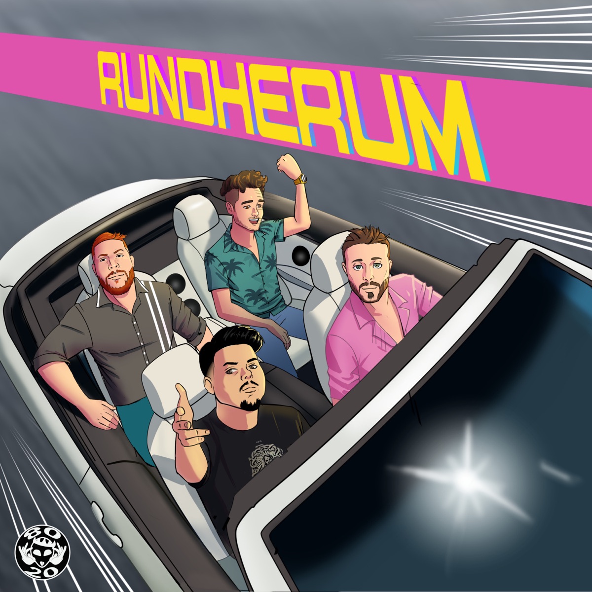 Rundherum (feat. Neyz44 & nnijo) - Single by 8020, JD44 & zyko album cover