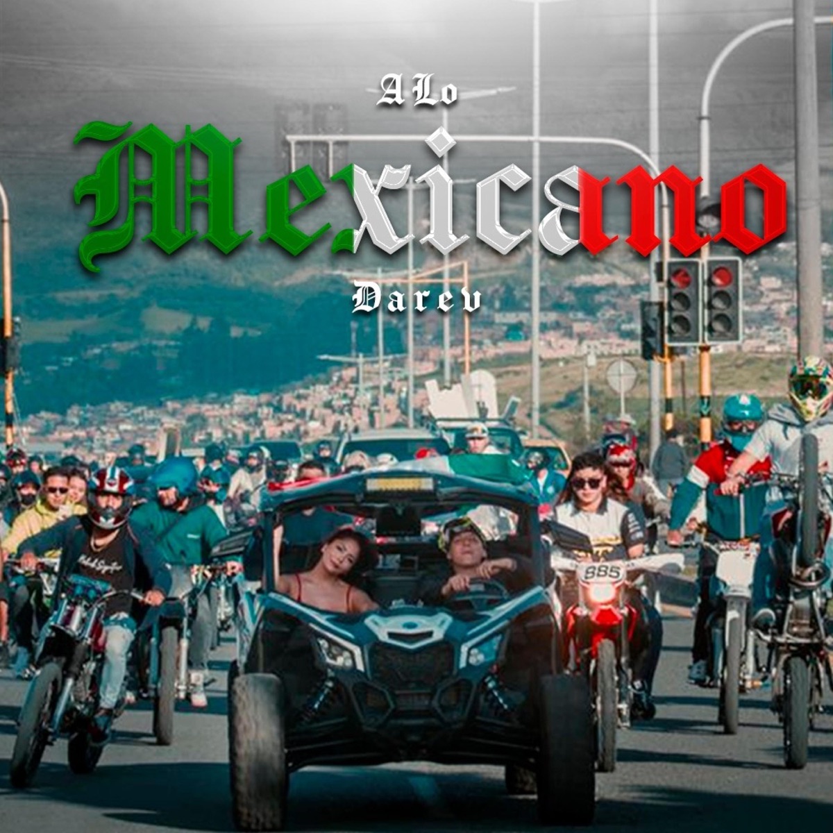 A LO MEXICANO - Single by DAREV album cover