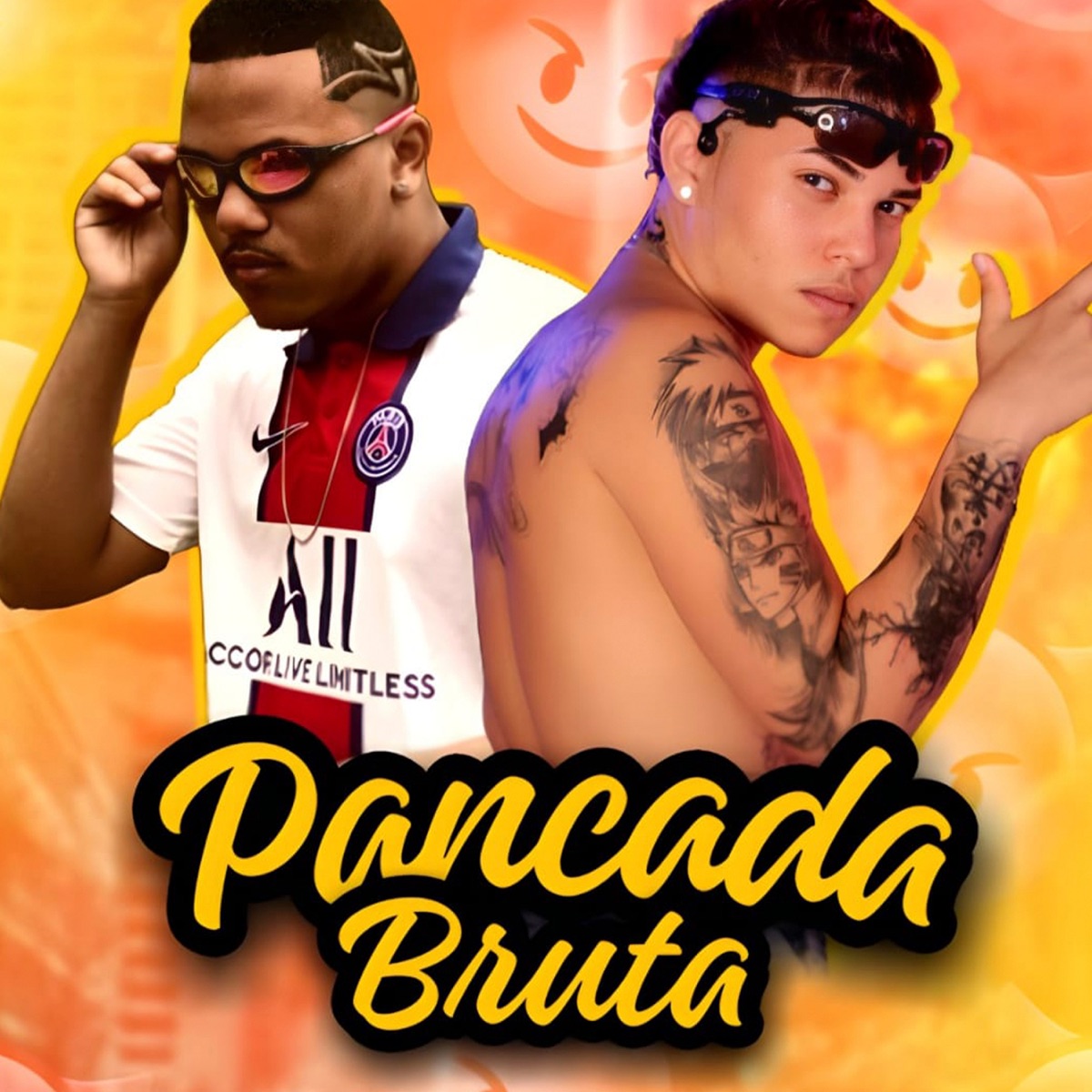 Pancada Bruta (feat. MC GW & MC MARSHA) - Single by Klose vilão, Bielzin oxato & Vitinho Na Base album cover