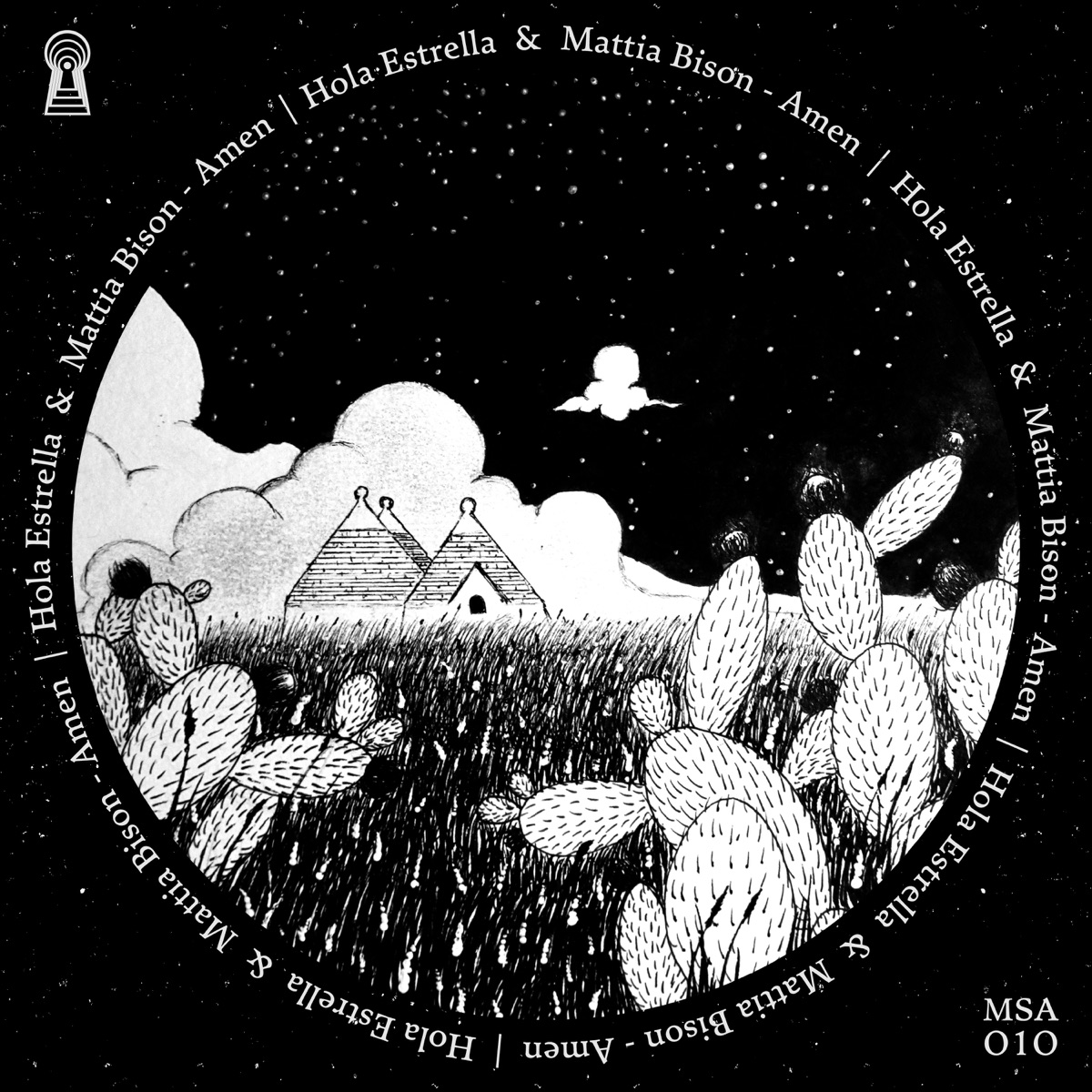 Amen - Single by Hola Estrella & Mattia Bison album cover