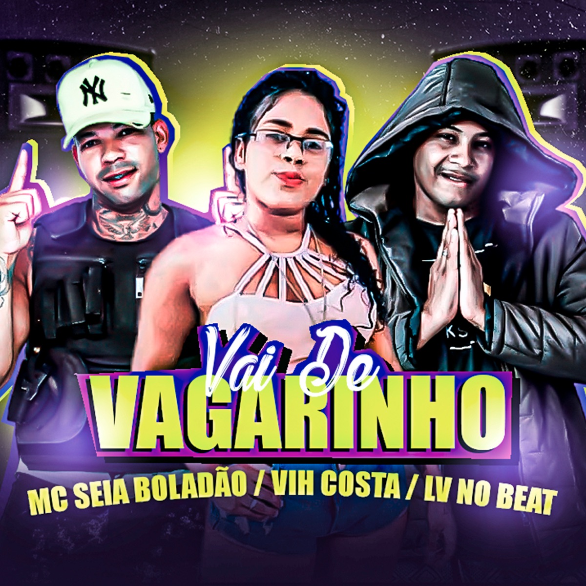 Vai De Vagarinho (feat. Vih Costa) - Single by LV no Beat, mc lobão & Seia Boladão album cover