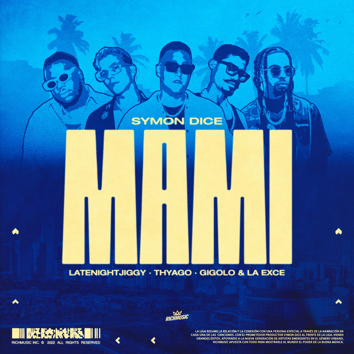 Mami (feat. Thyago) - Single by Symon Dice, LATENIGHTJIGGY & Gigolo Y La Exce album cover