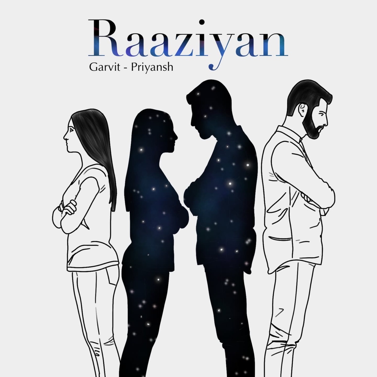 Raaziyan - Single by Garvit - Priyansh album cover