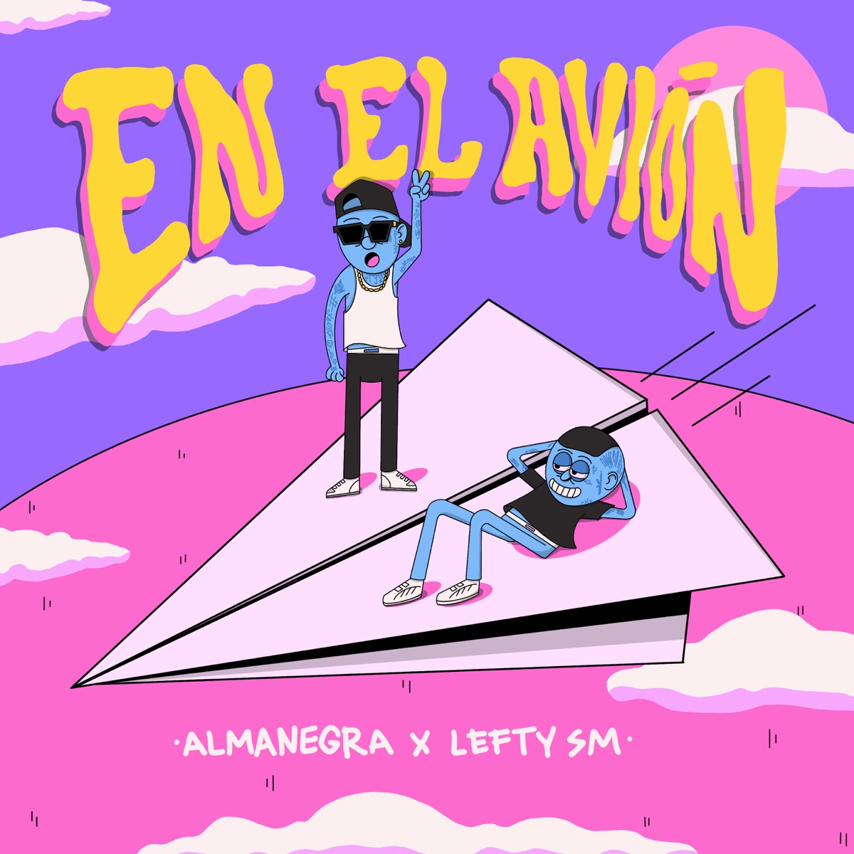En El Avión - Single by Almanegra & Lefty Sm album cover