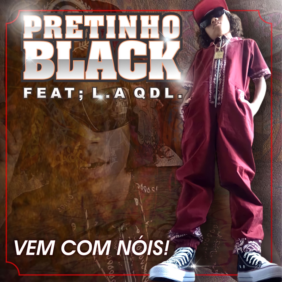 Vem Com Nóis (feat. L.A QDL & Zoio 3D) - Single by PRETINHO BLACK album cover