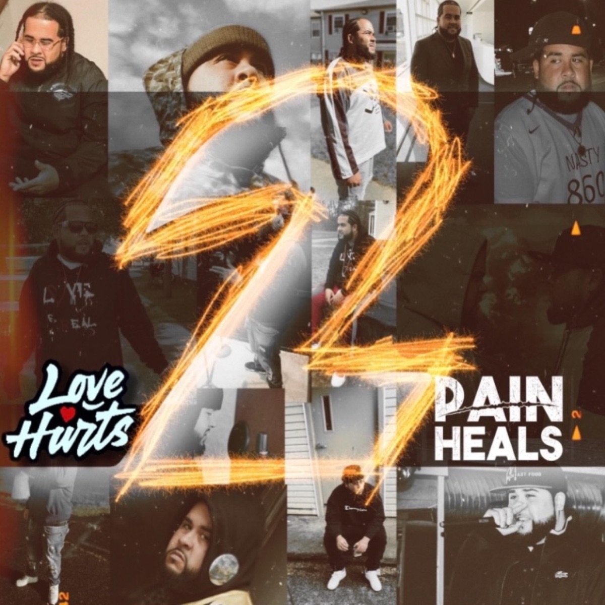 Love Hurts Pain Heals 2 - EP by Big Mach album cover