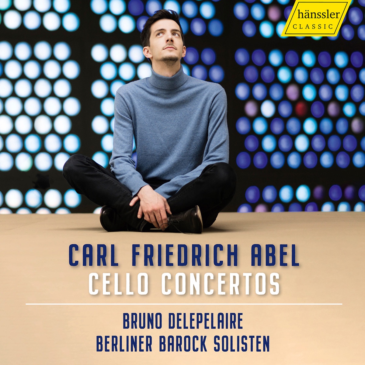 Carl Friedrich Abel: Cello Concertos by Bruno Delepelaire, Christoph Hartmann, Berliner Barock Solisten & Kristof Polonek album cover