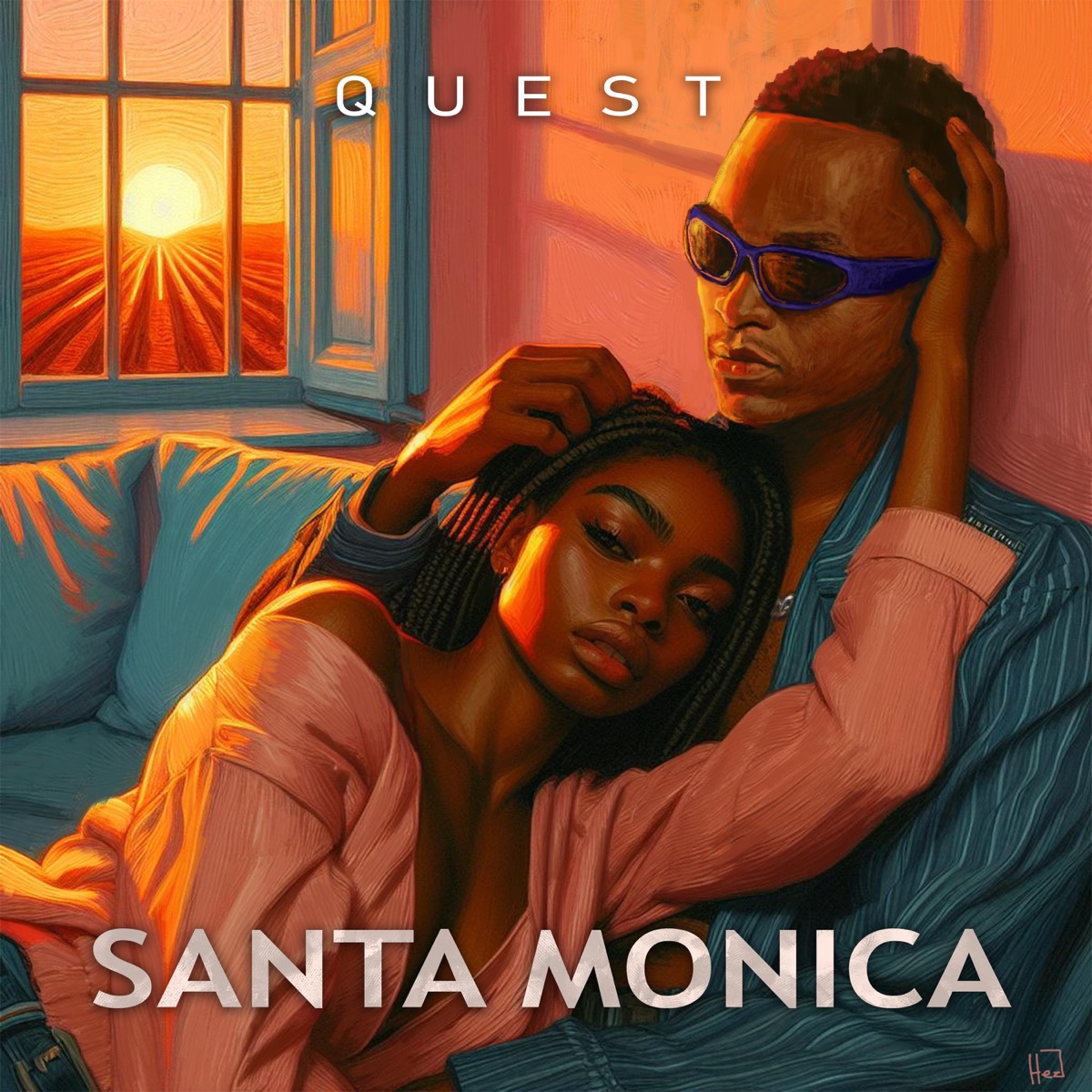 Santa Monica - Single by Quest MW album cover
